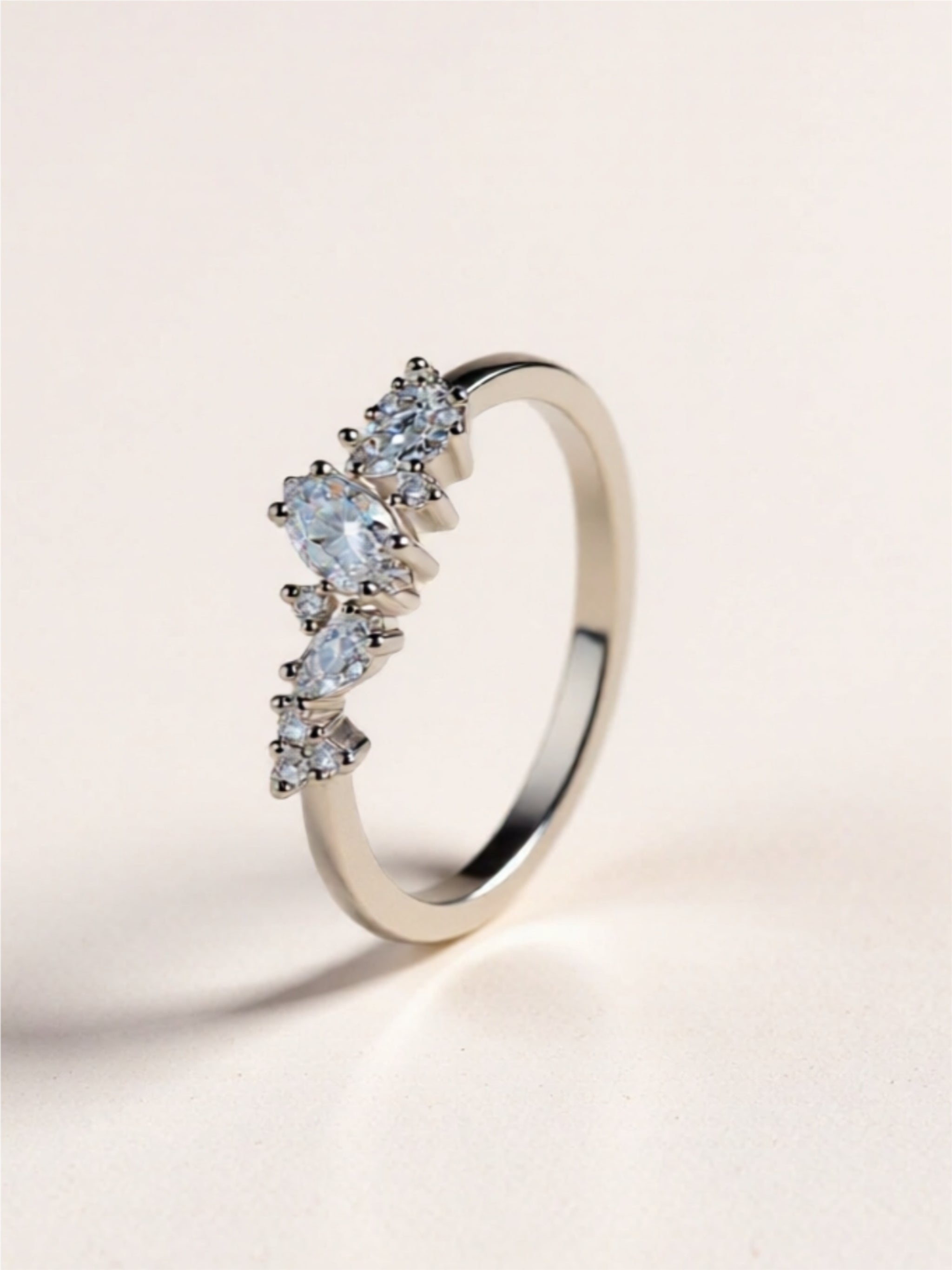 Moissanite 925 Sterling Silver Ring