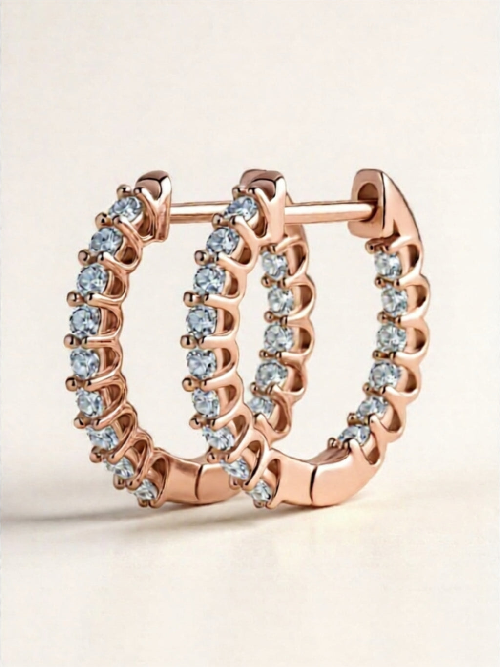 Moissanite 925 Sterling Silver Earrings