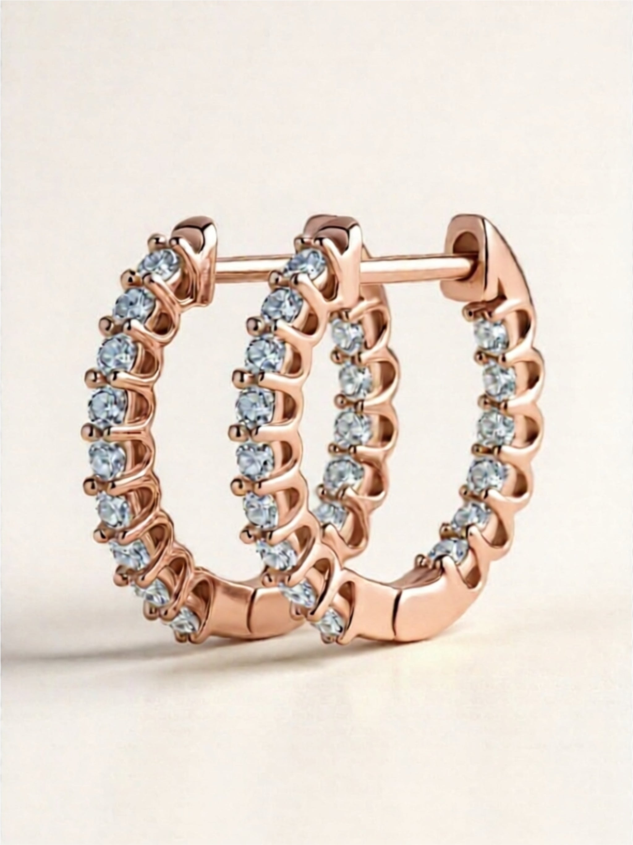 Moissanite 925 Sterling Silver Earrings