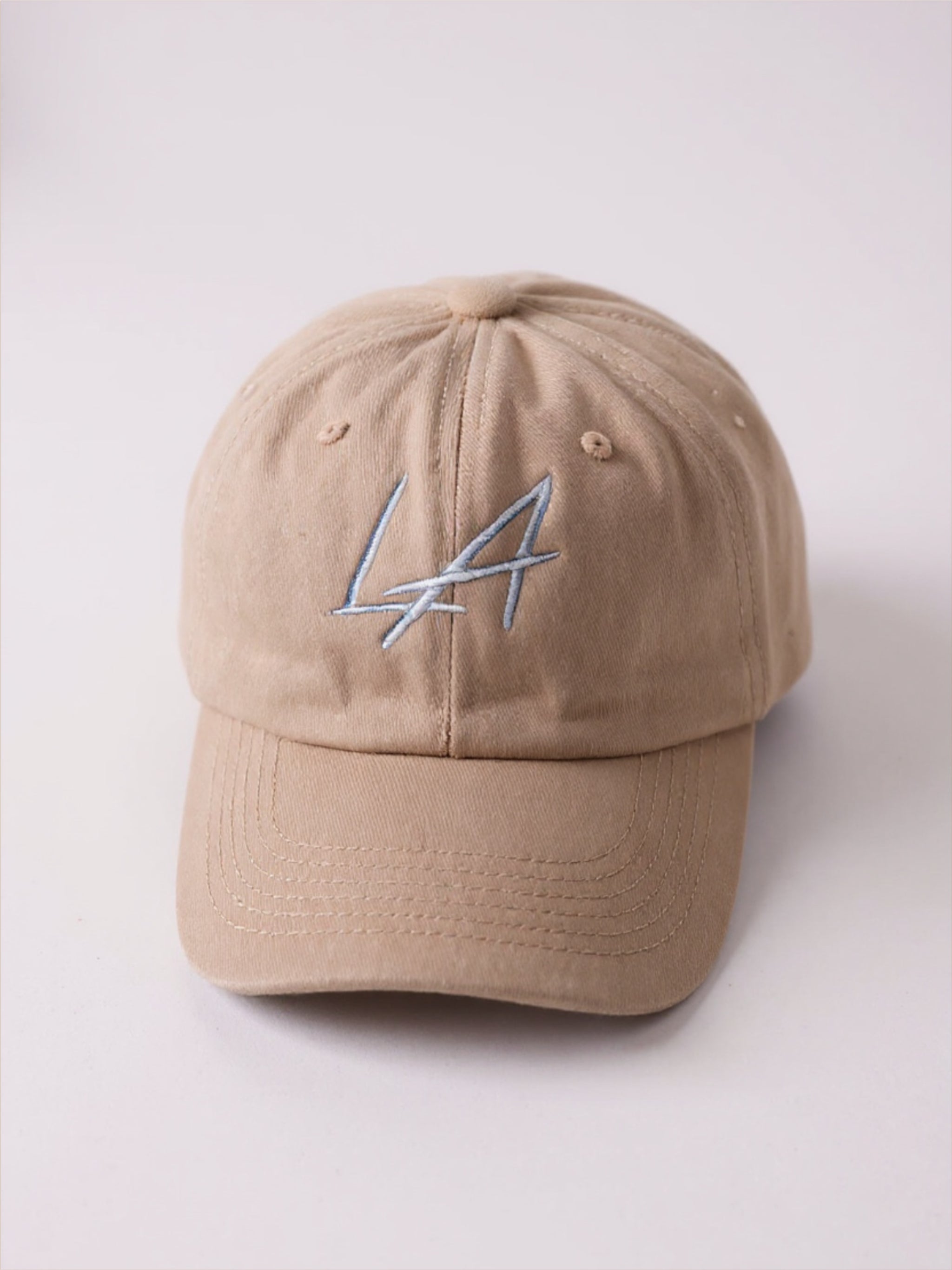 Washed Embroidered City Baseball Cap