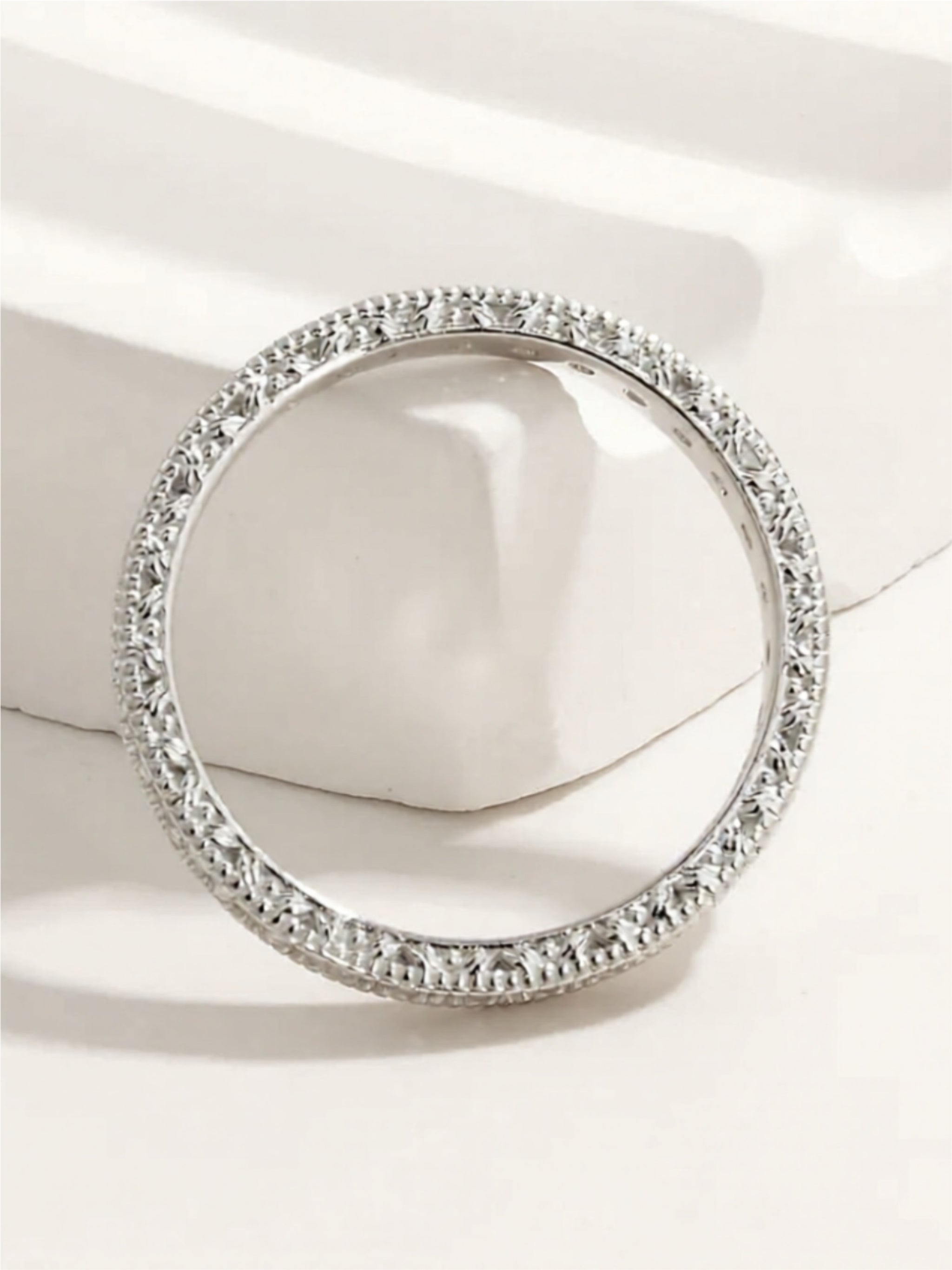 925 Sterling Silver CZ Ring