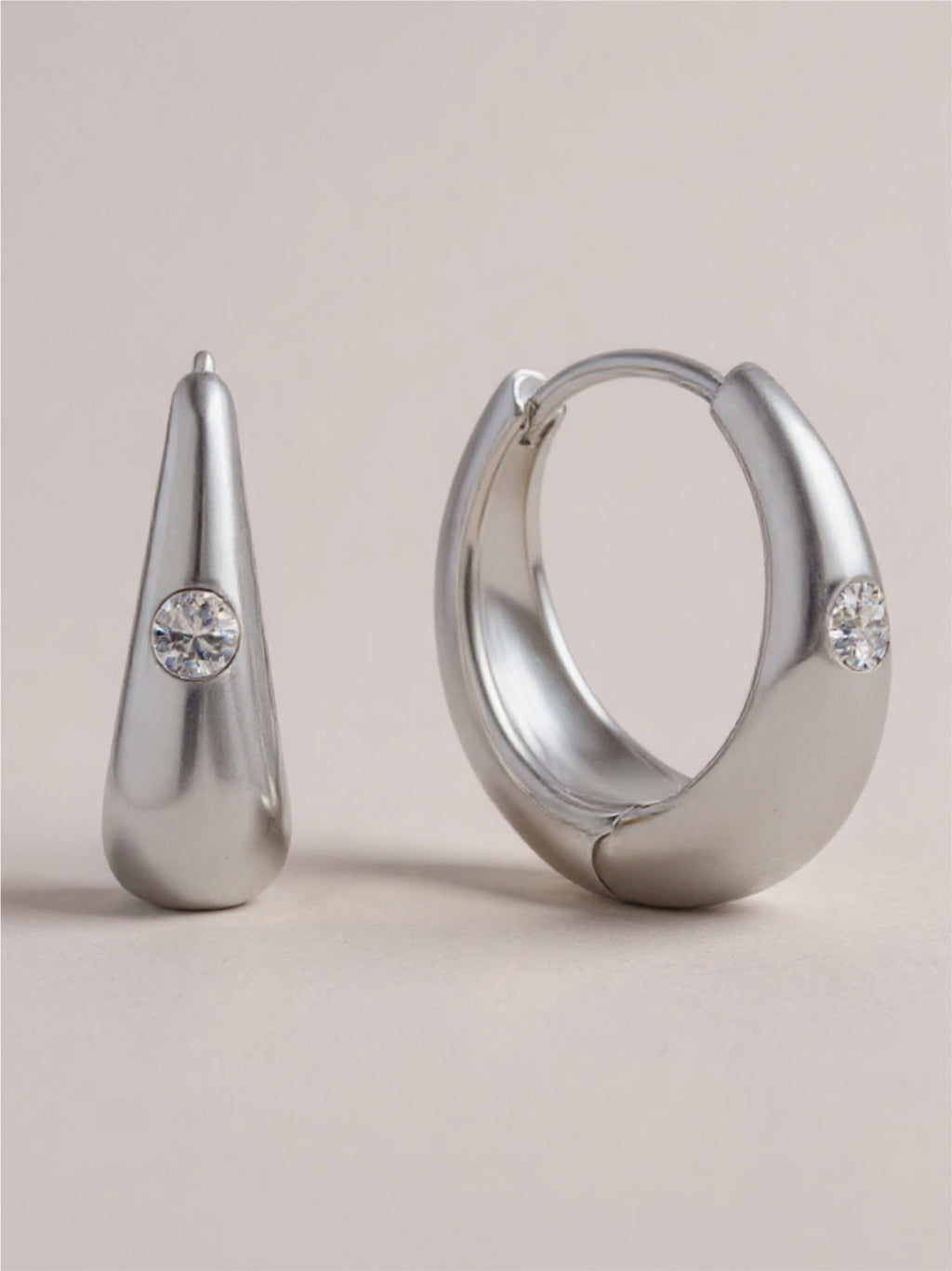 Moissanite 925 Sterling Silver Earrings