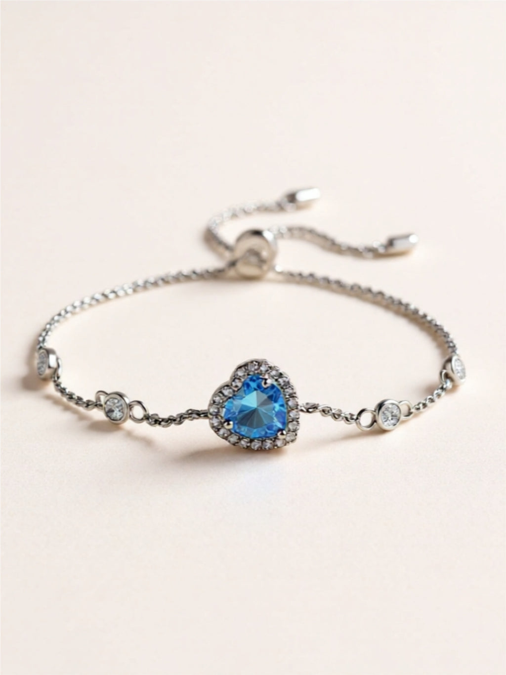 1 Carat Moissanite 925 Sterling Silver Bracelet