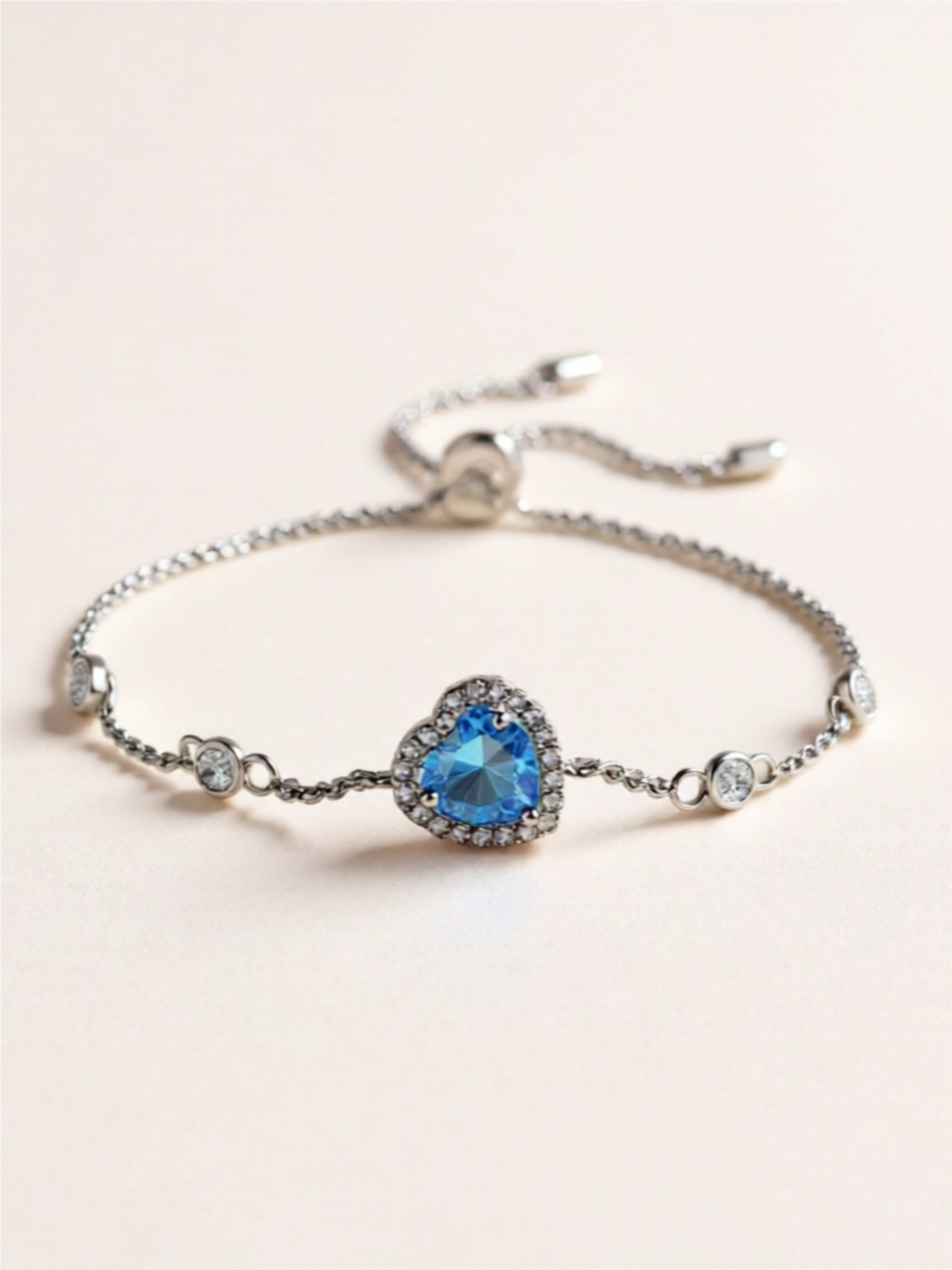 1 Carat Moissanite 925 Sterling Silver Bracelet