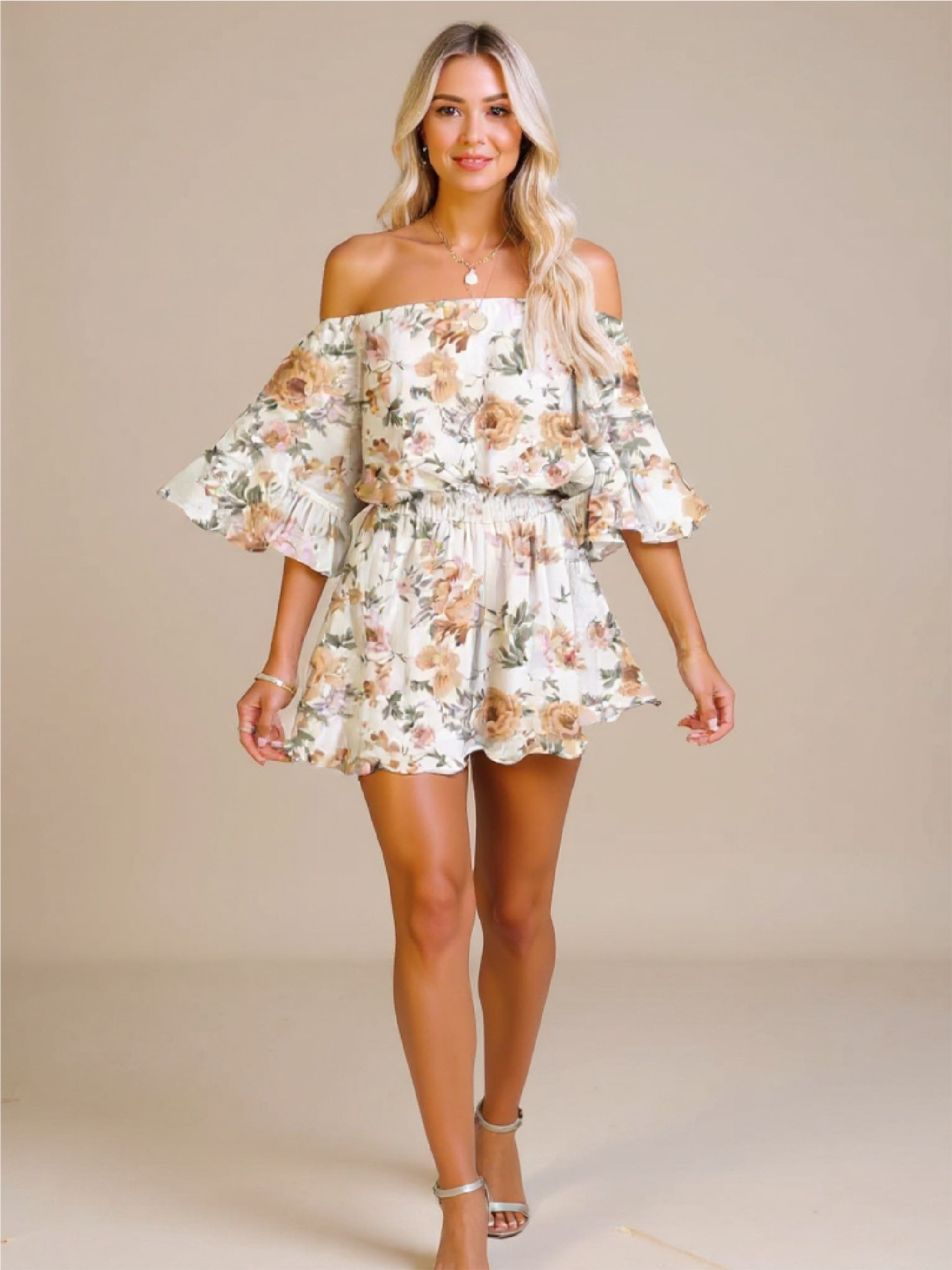 Off The Shoulder Romper