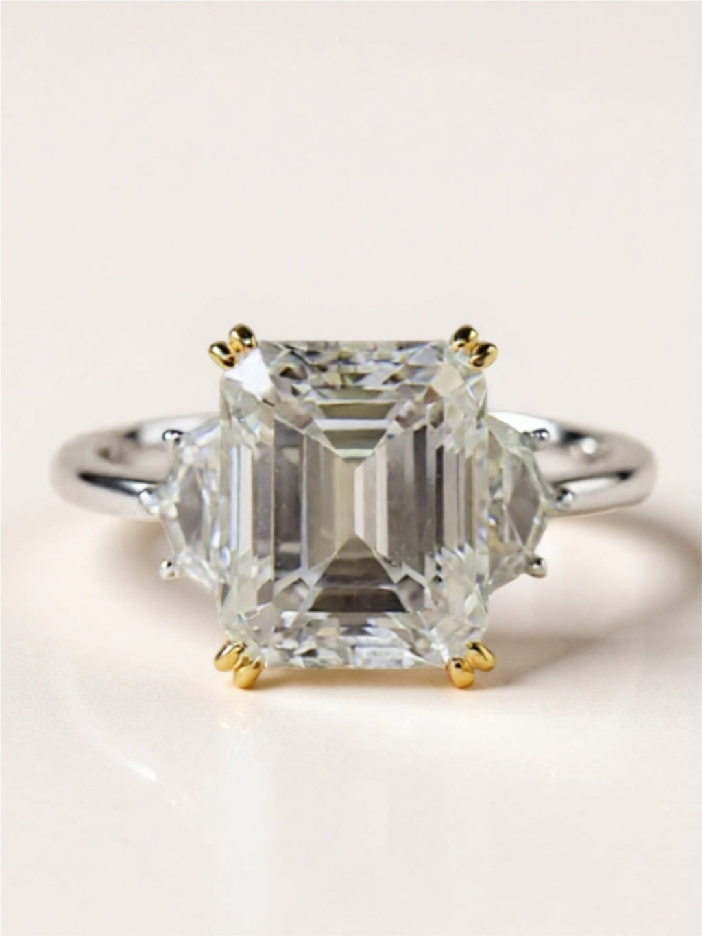 5 Carat Moissanite 925 Sterling Silver Ring