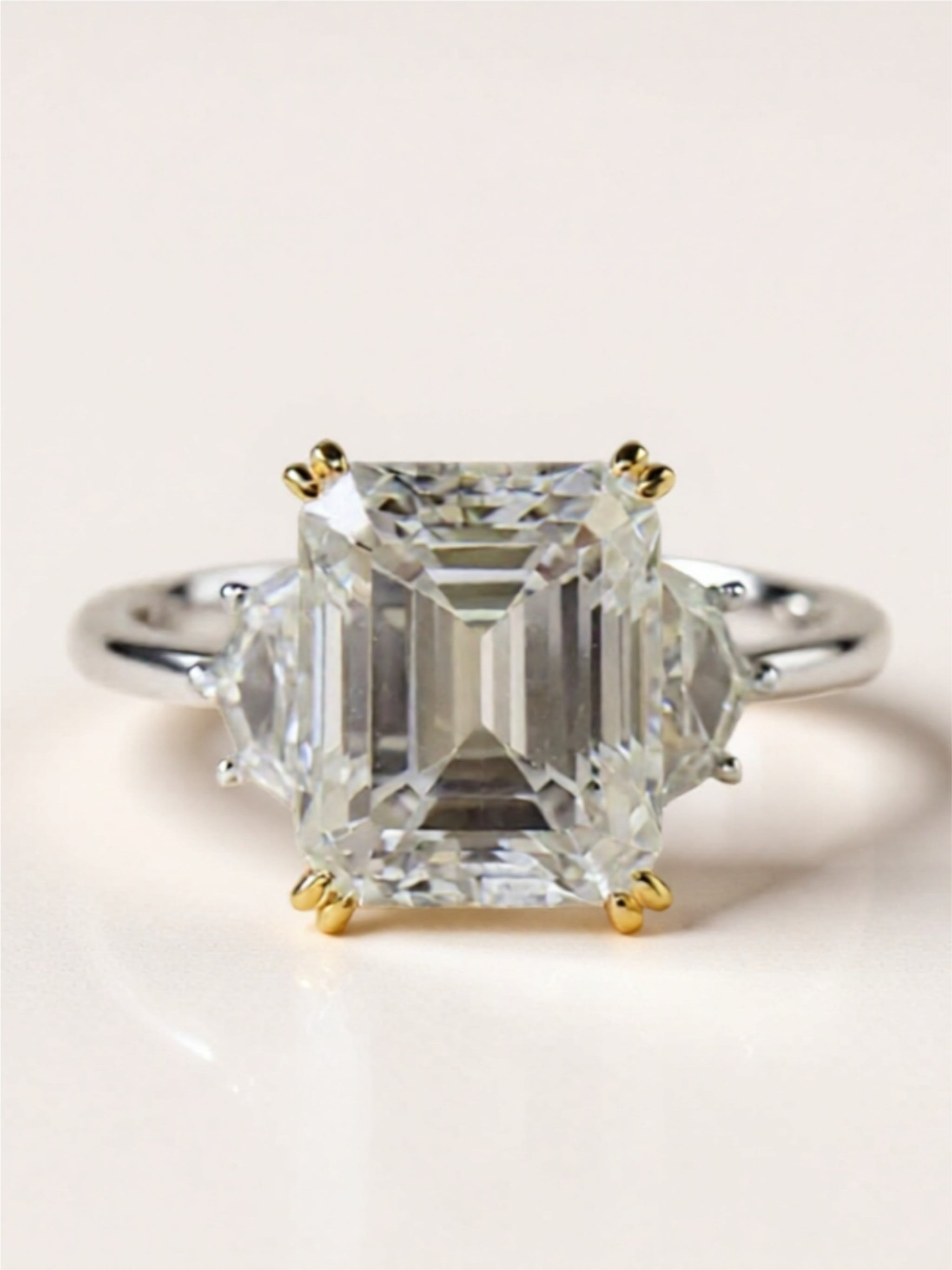 5 Carat Moissanite 925 Sterling Silver Ring