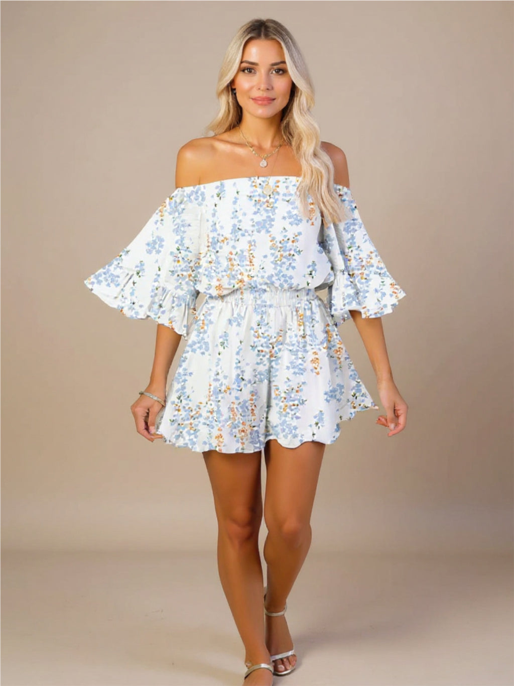Off The Shoulder Romper