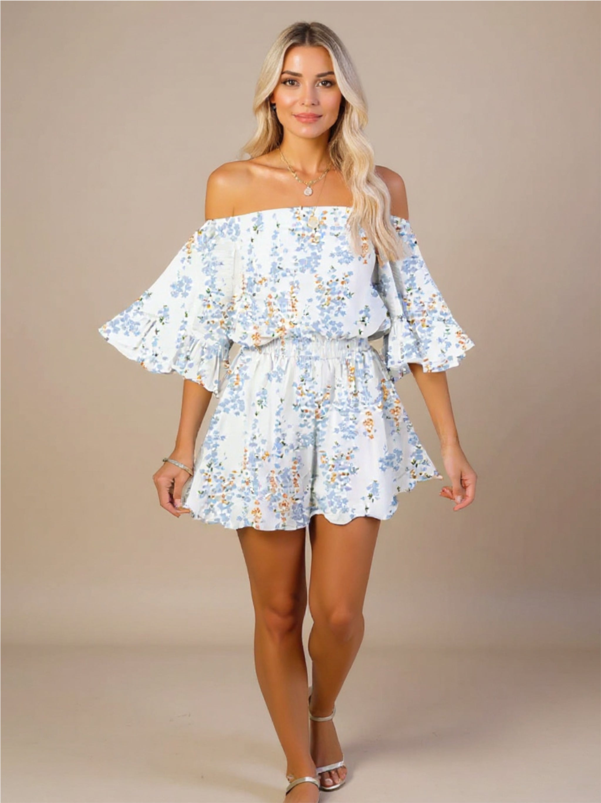 Off The Shoulder Romper