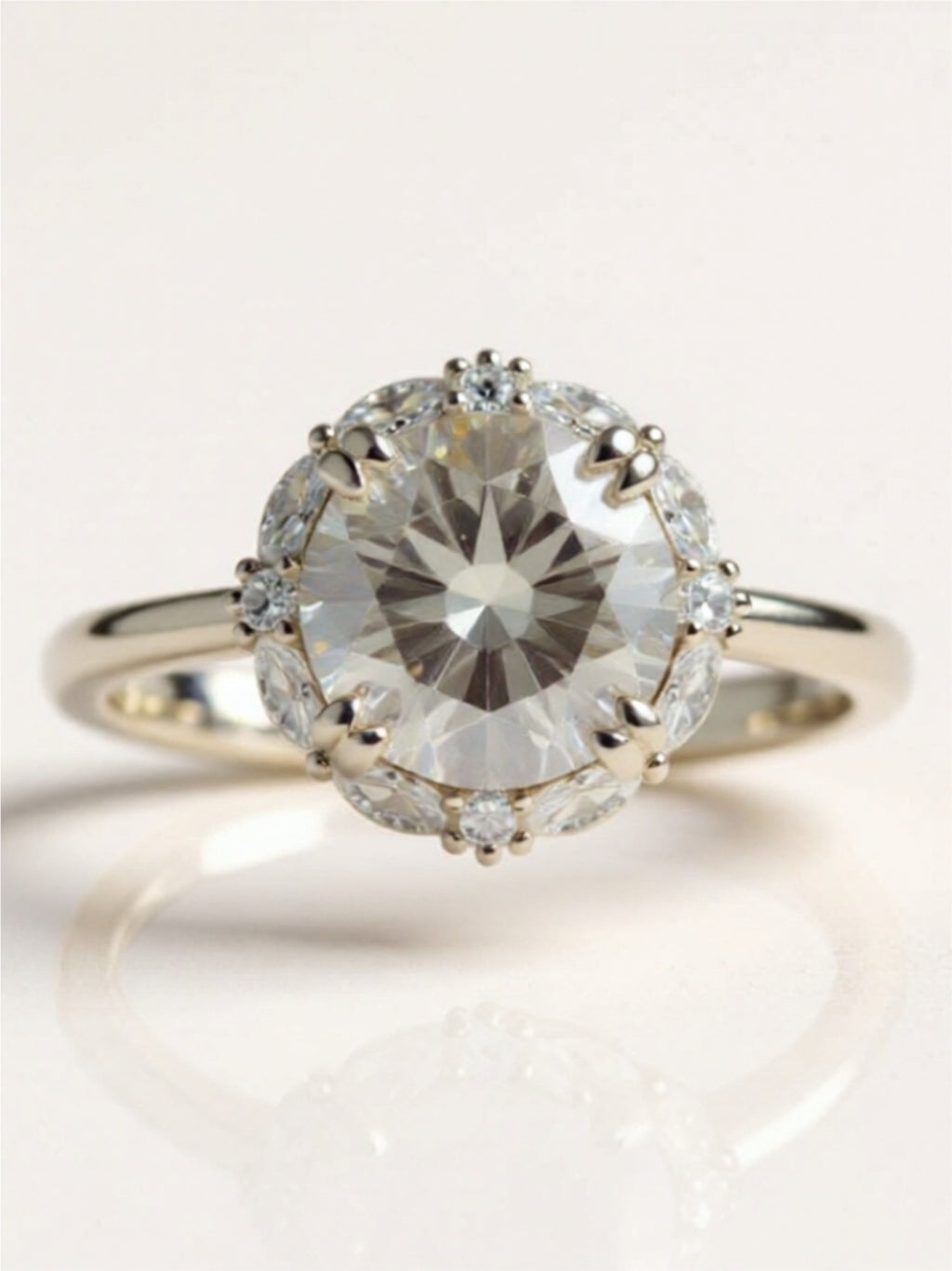 5 Carat Moissanite 925 Sterling Silver Ring