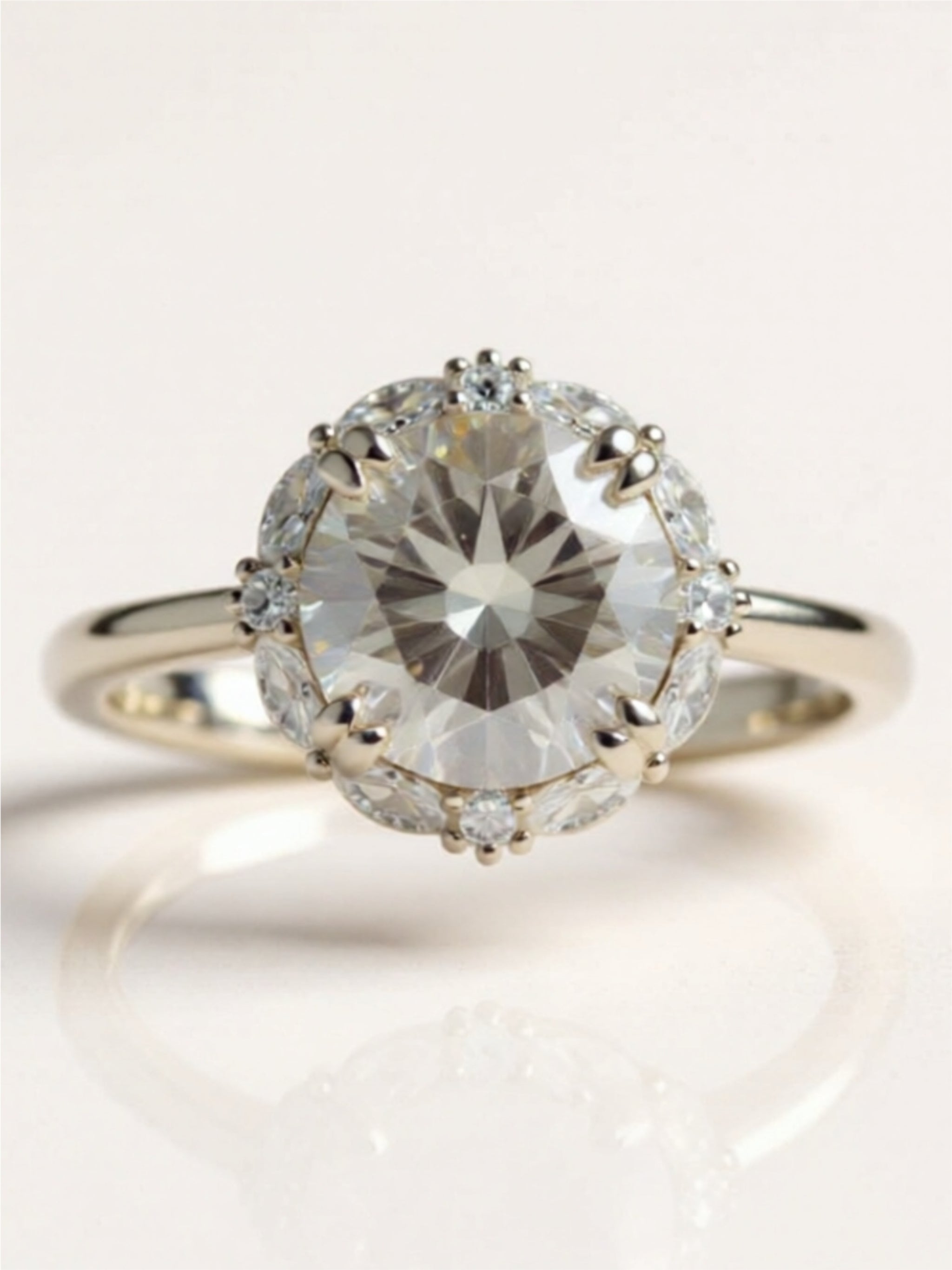 5 Carat Moissanite 925 Sterling Silver Ring