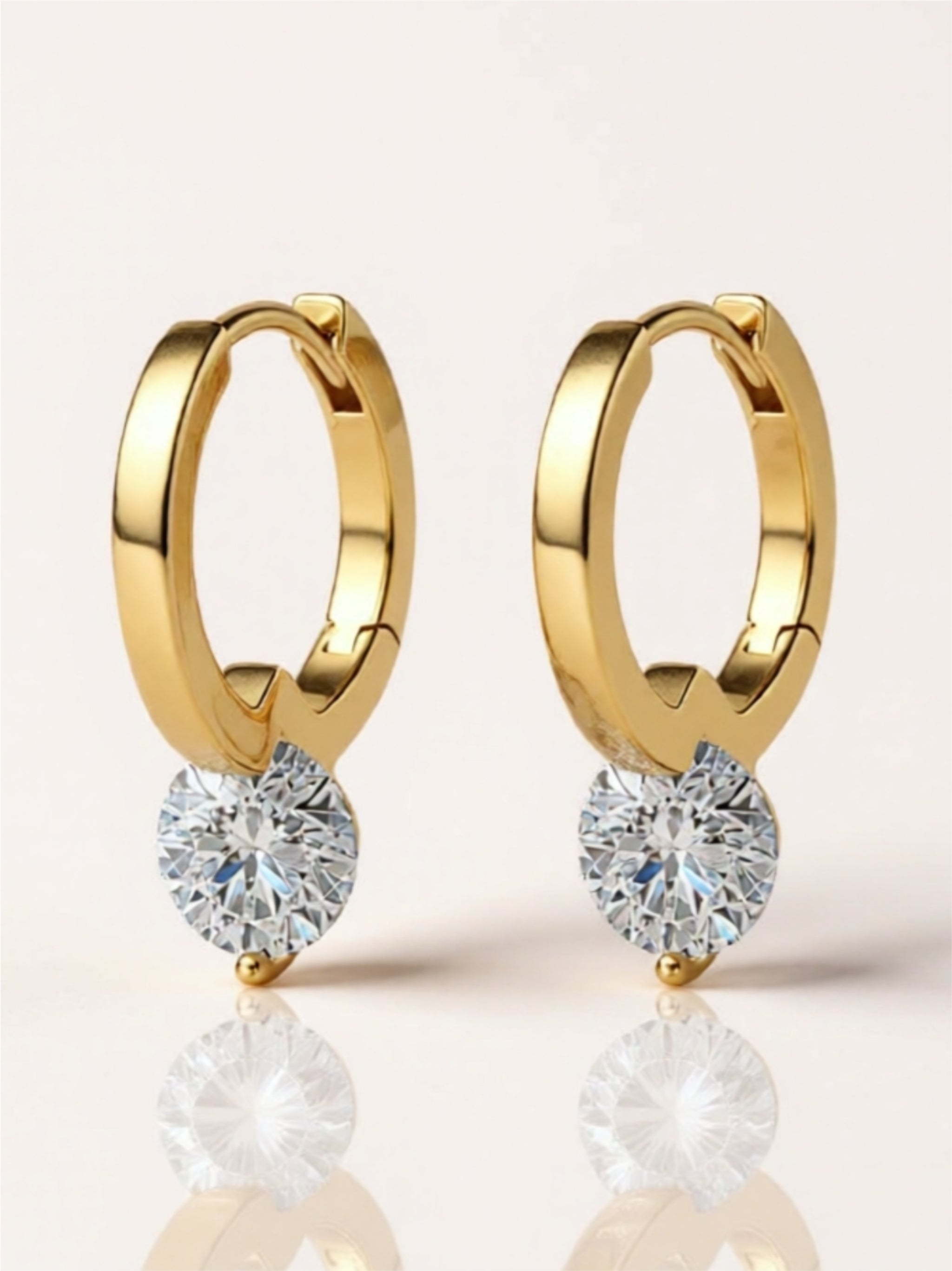 2 Carat Moissanite 925 Sterling Silver Drop Earrings