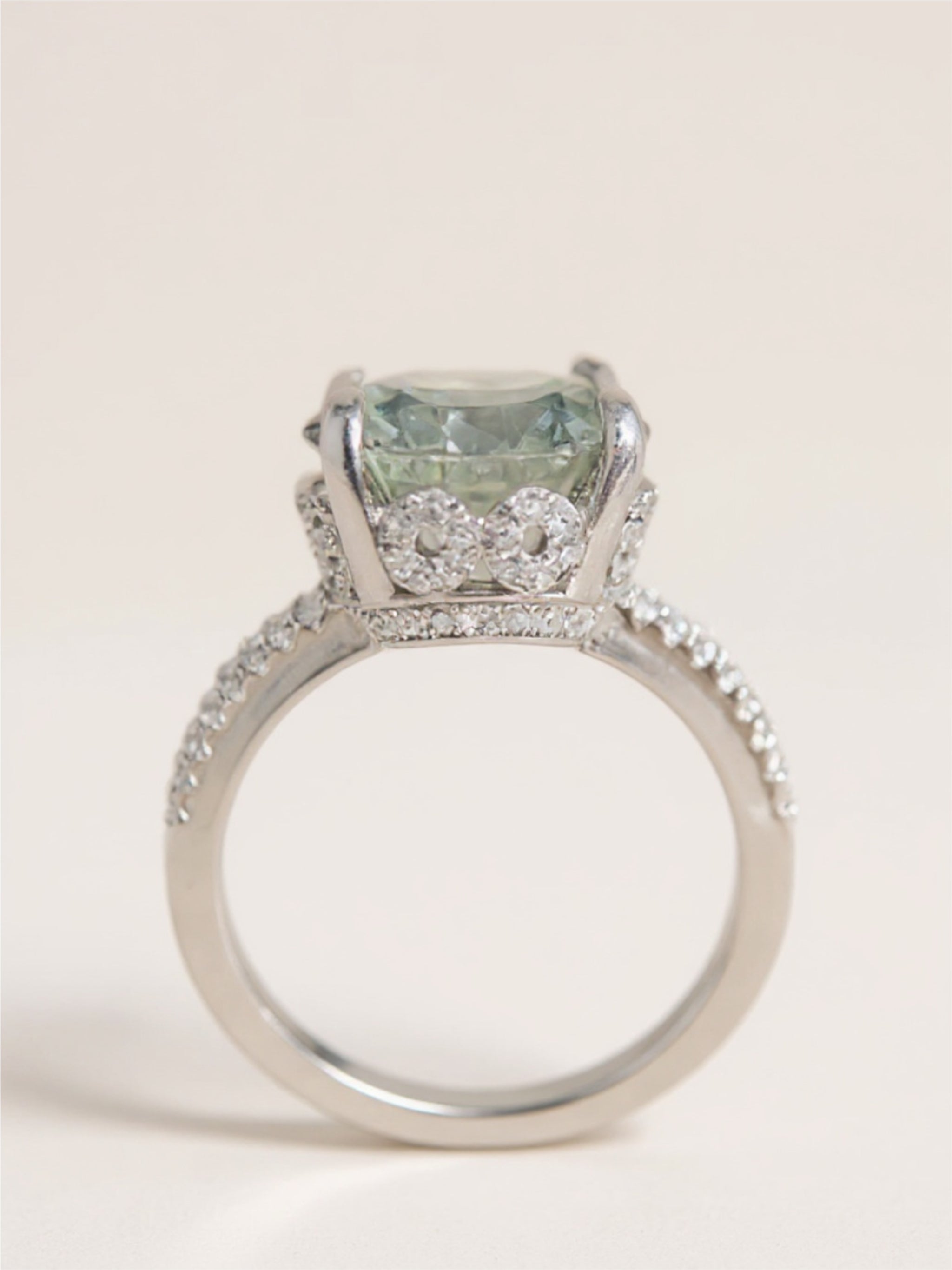 5 Carat Moissanite 925 Sterling Silver Ring