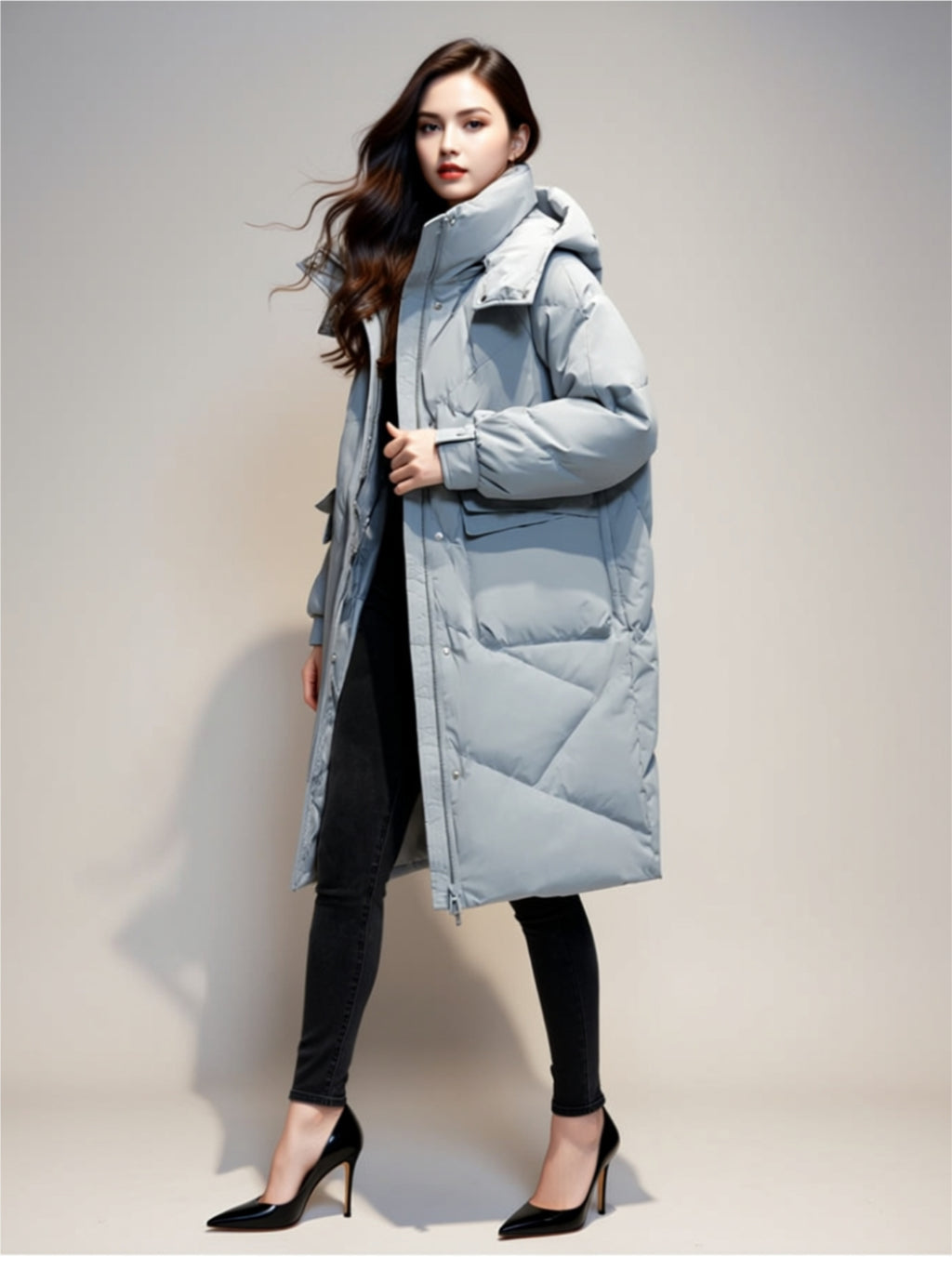Long Puffer Coat