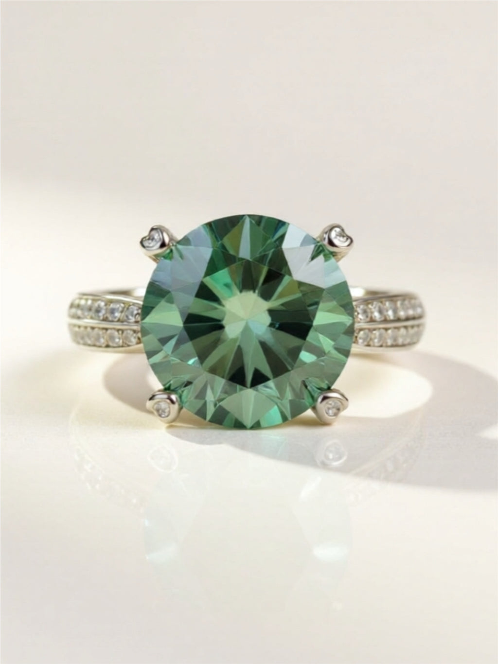 5 Carat Moissanite 925 Sterling Silver Ring