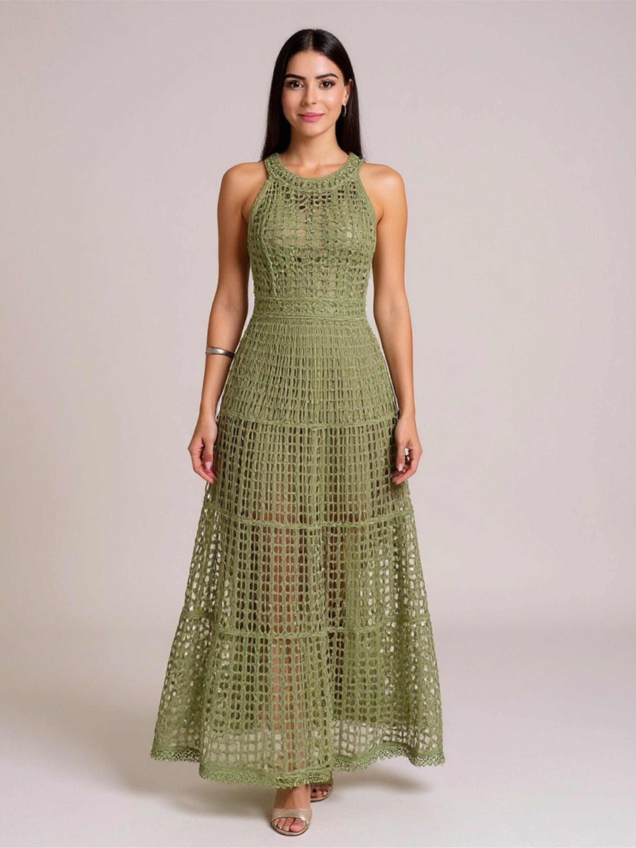 Knit Sleeveless Maxi Dress