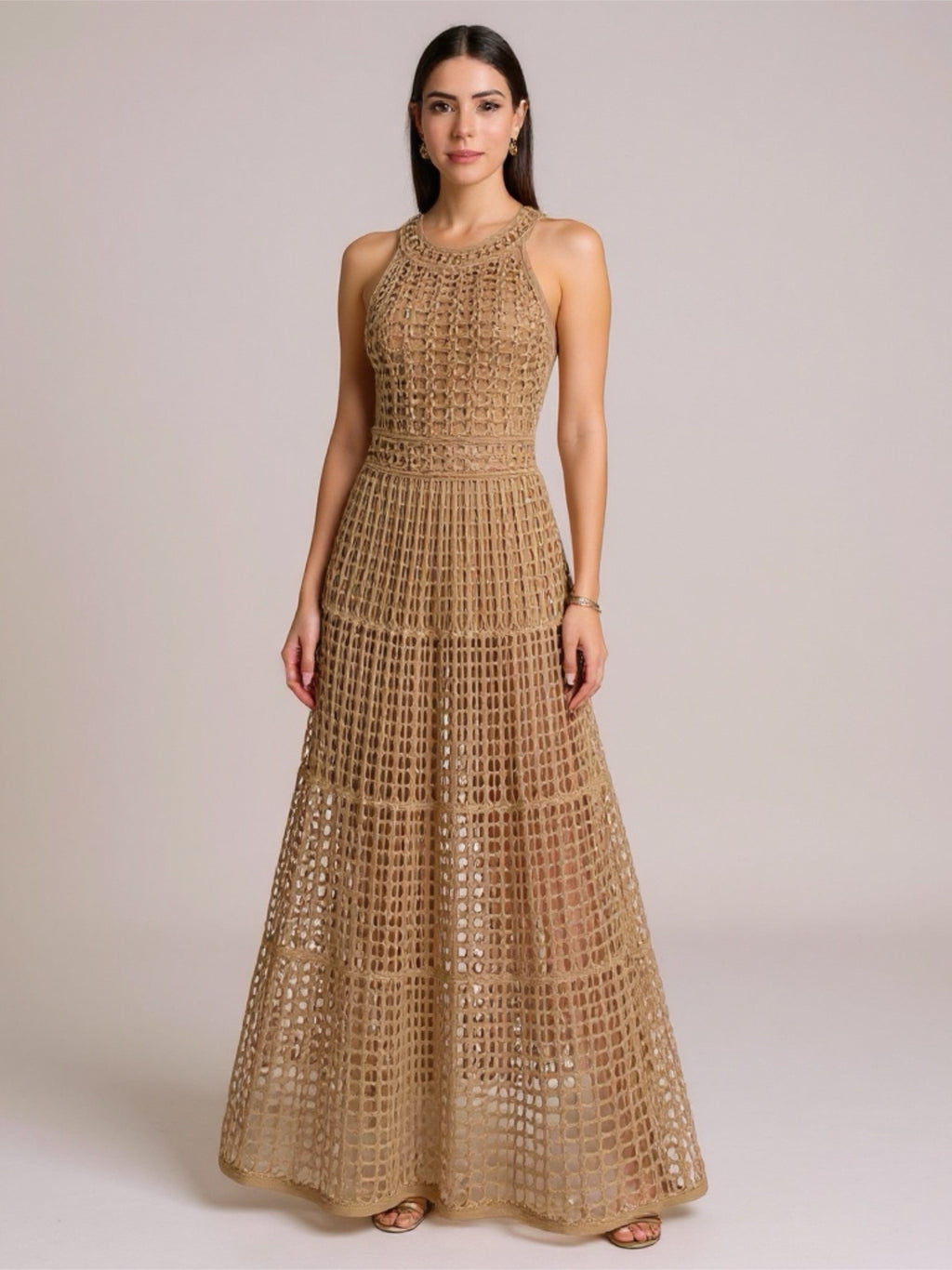 Knit Sleeveless Maxi Dress