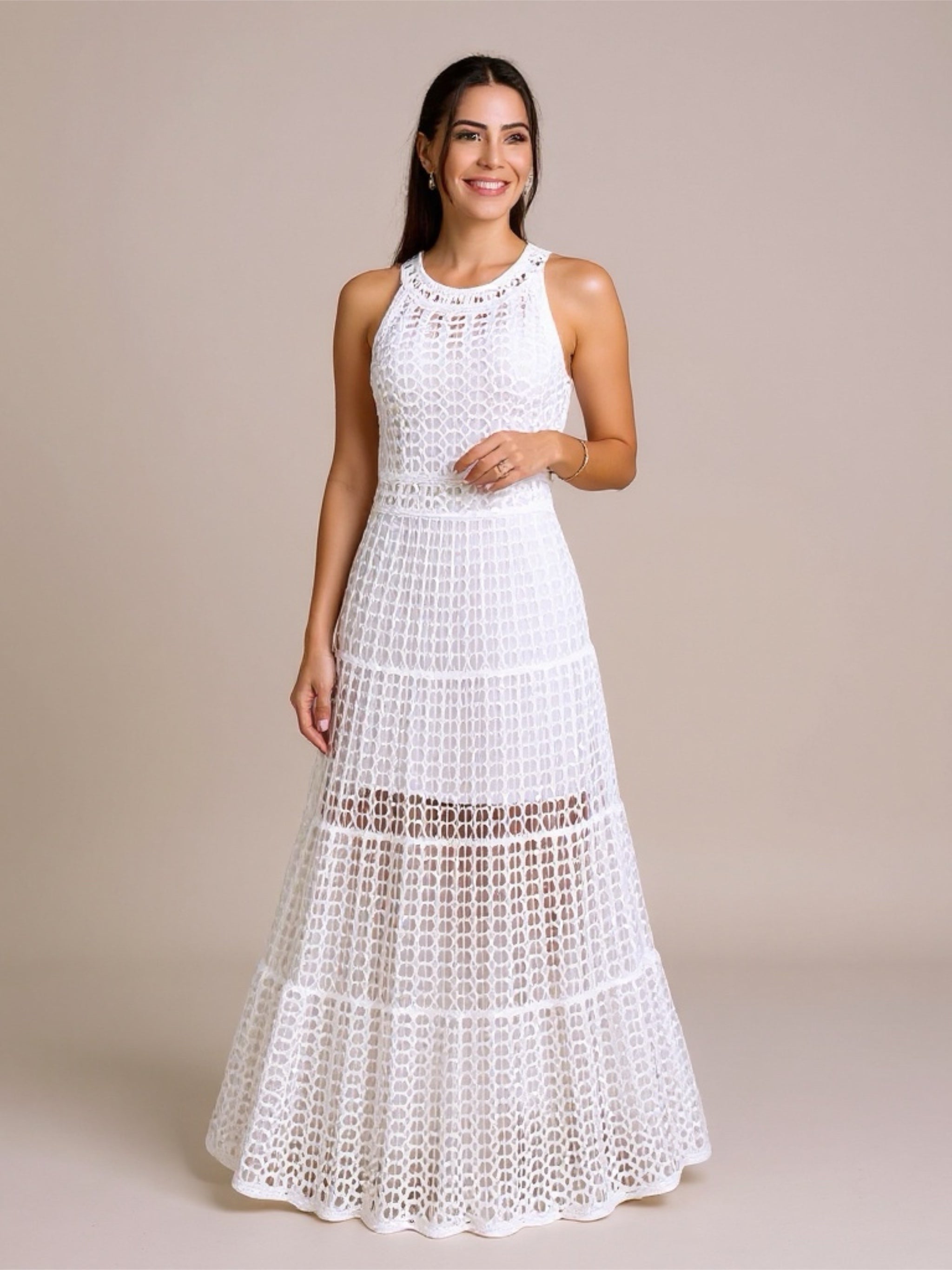 Knit Sleeveless Maxi Dress