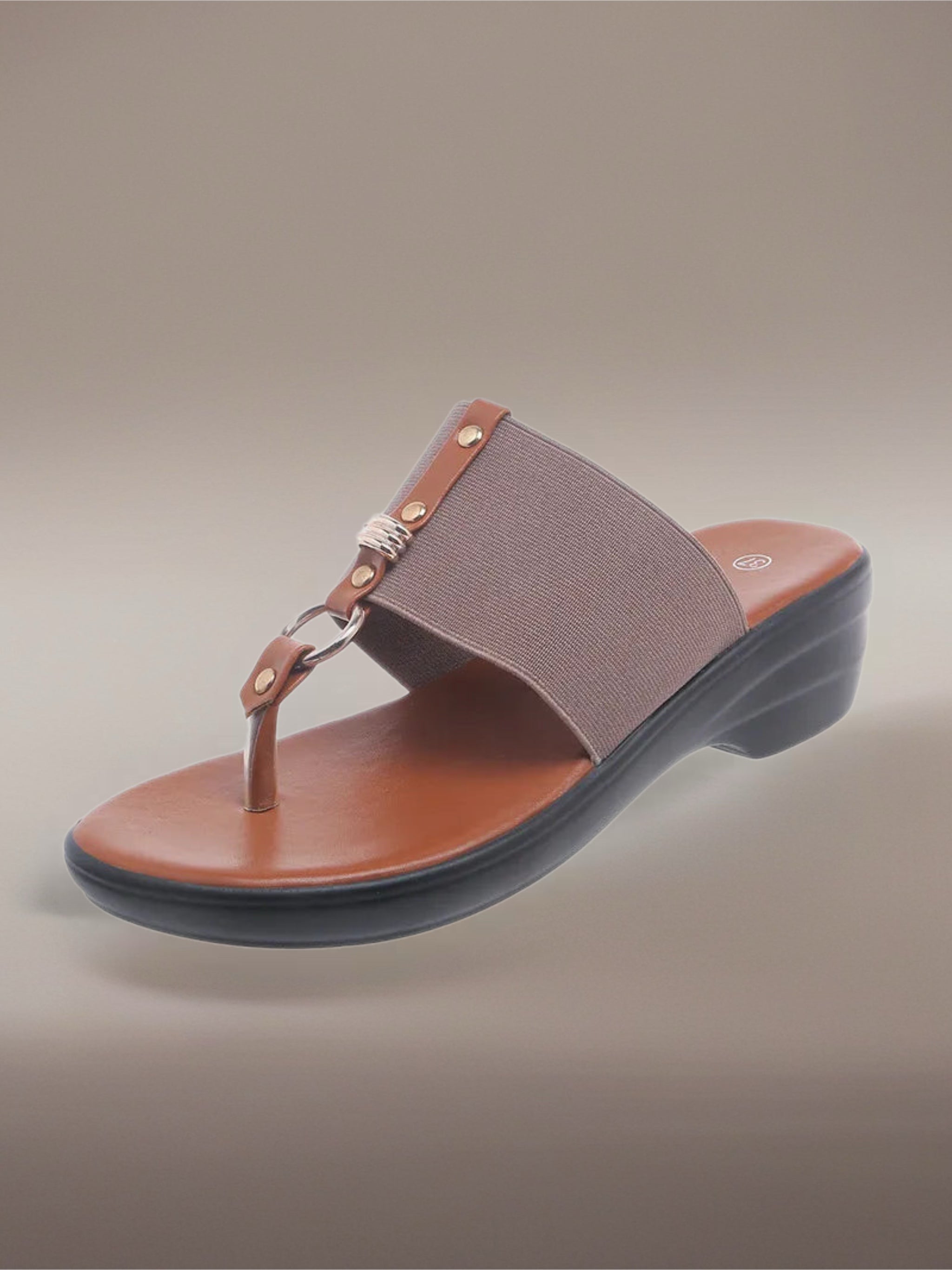 Toe Post Wedge Sandals