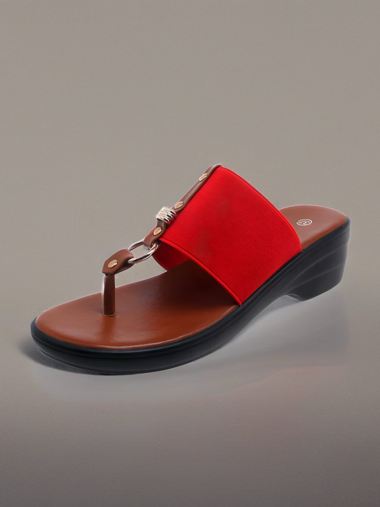 Toe Post Wedge Sandals