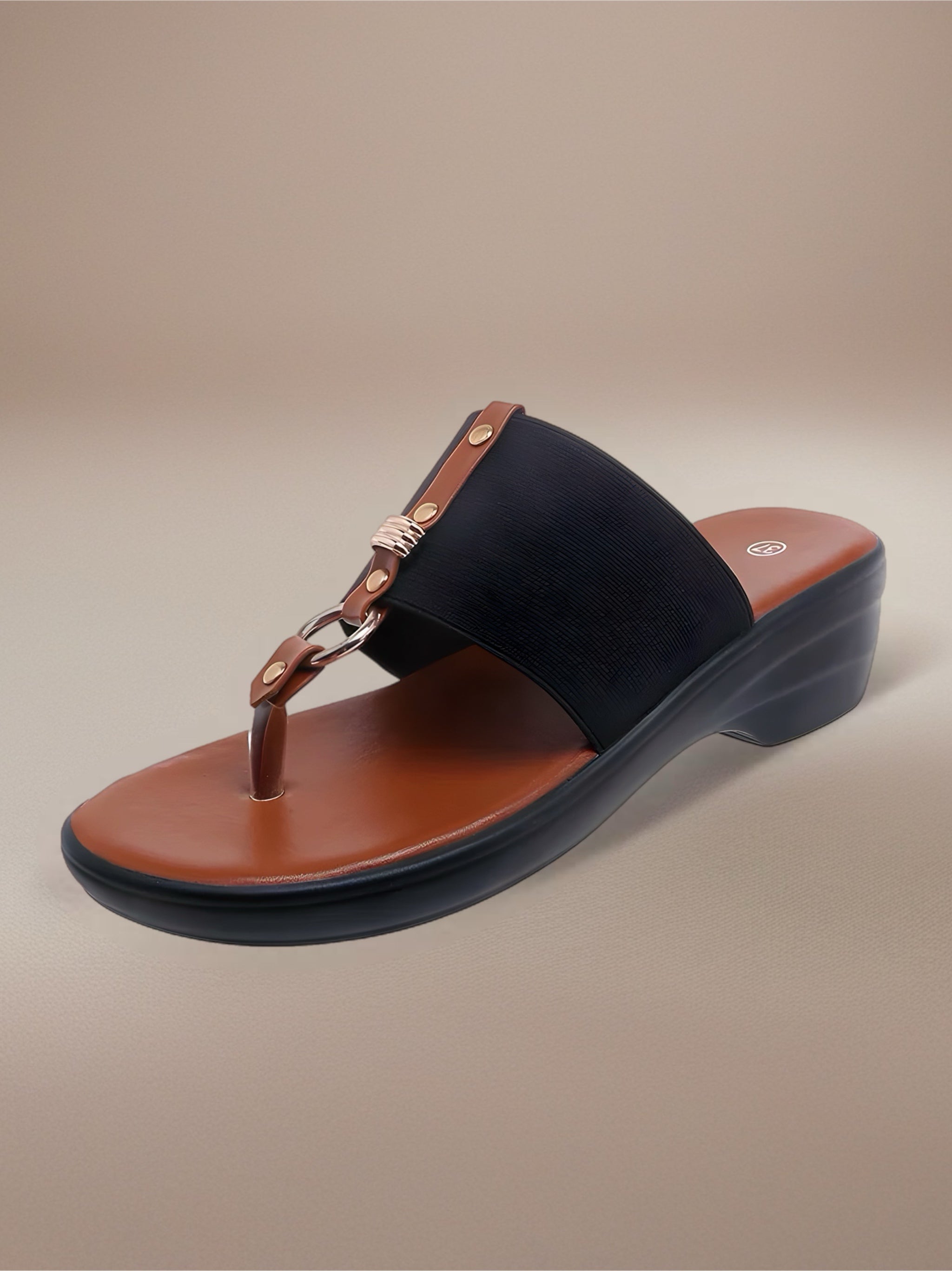 Toe Post Wedge Sandals
