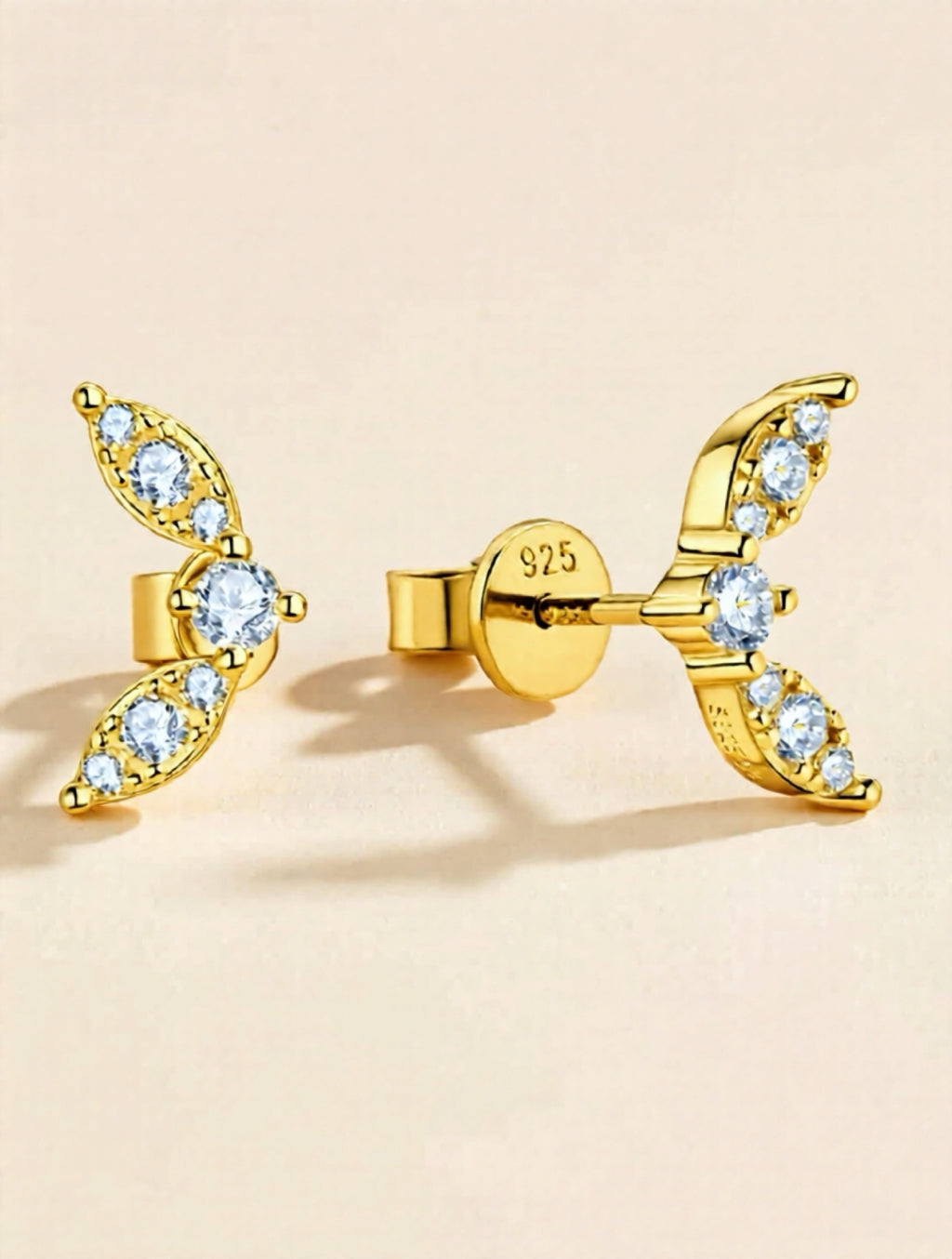 Moissanite 925 Sterling Silver Stud Earrings