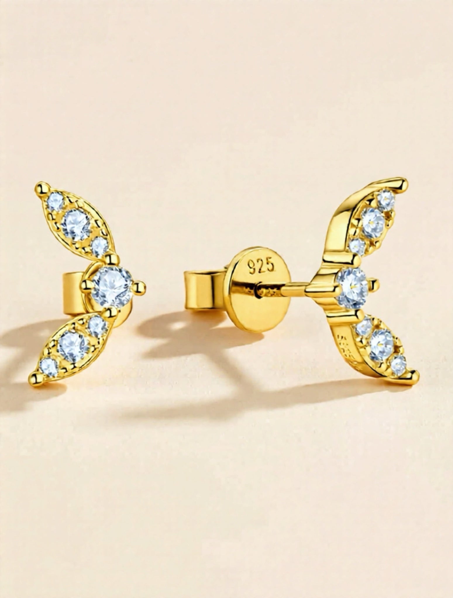 Moissanite 925 Sterling Silver Stud Earrings