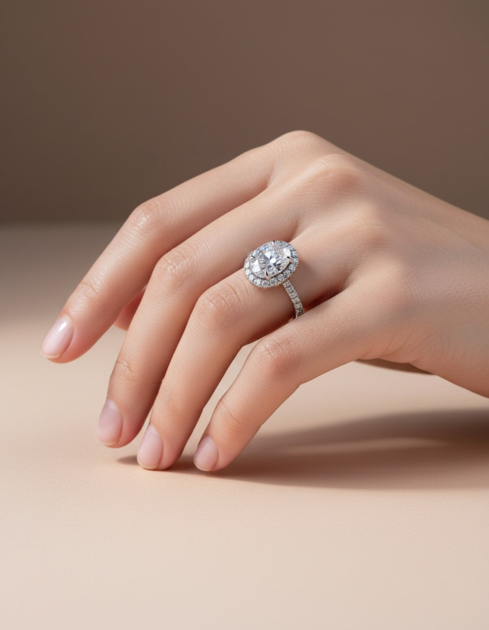 2 Carat Moissanite 925 Sterling Silver Ring