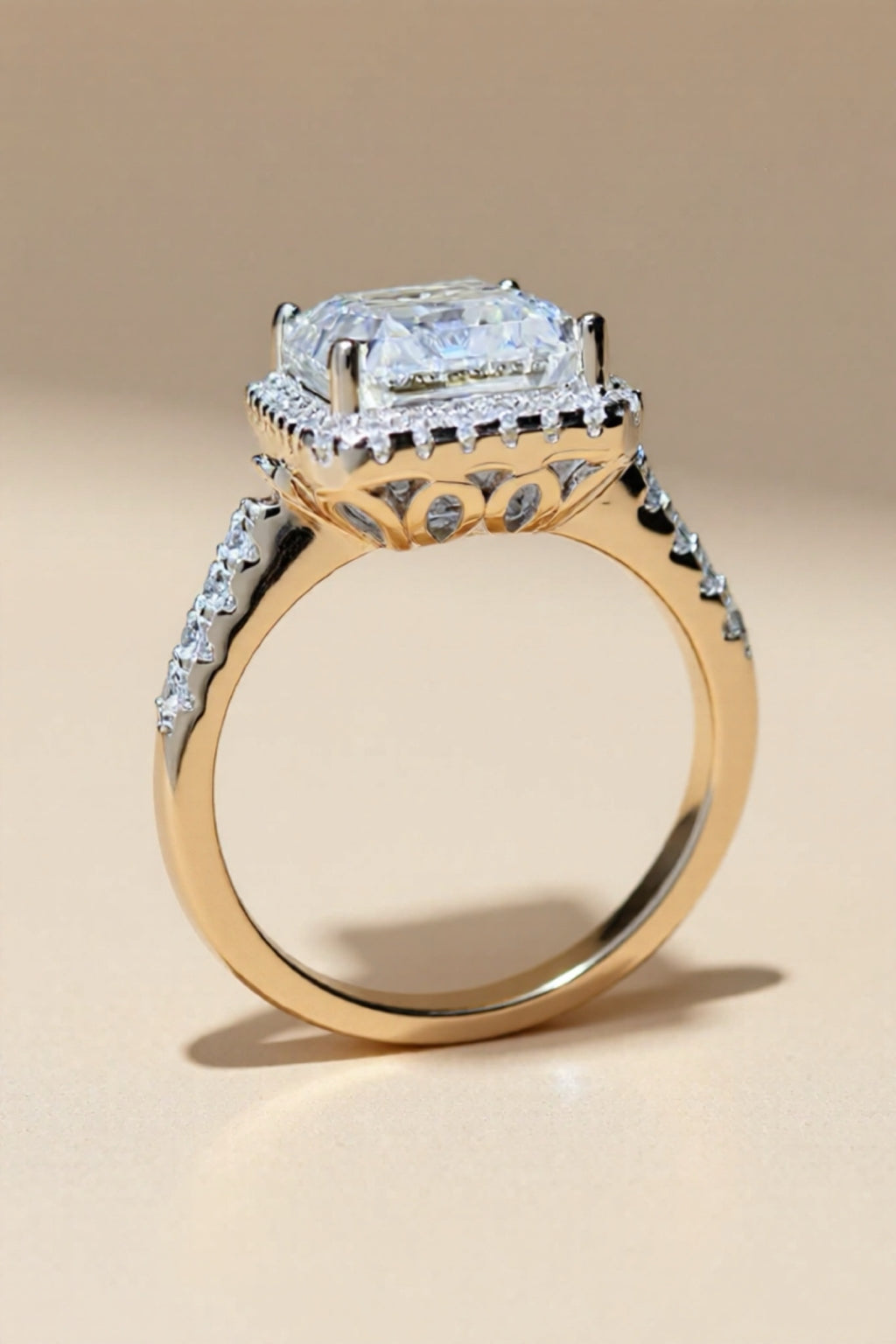 5 Carat Moissanite 925 Sterling Silver Ring