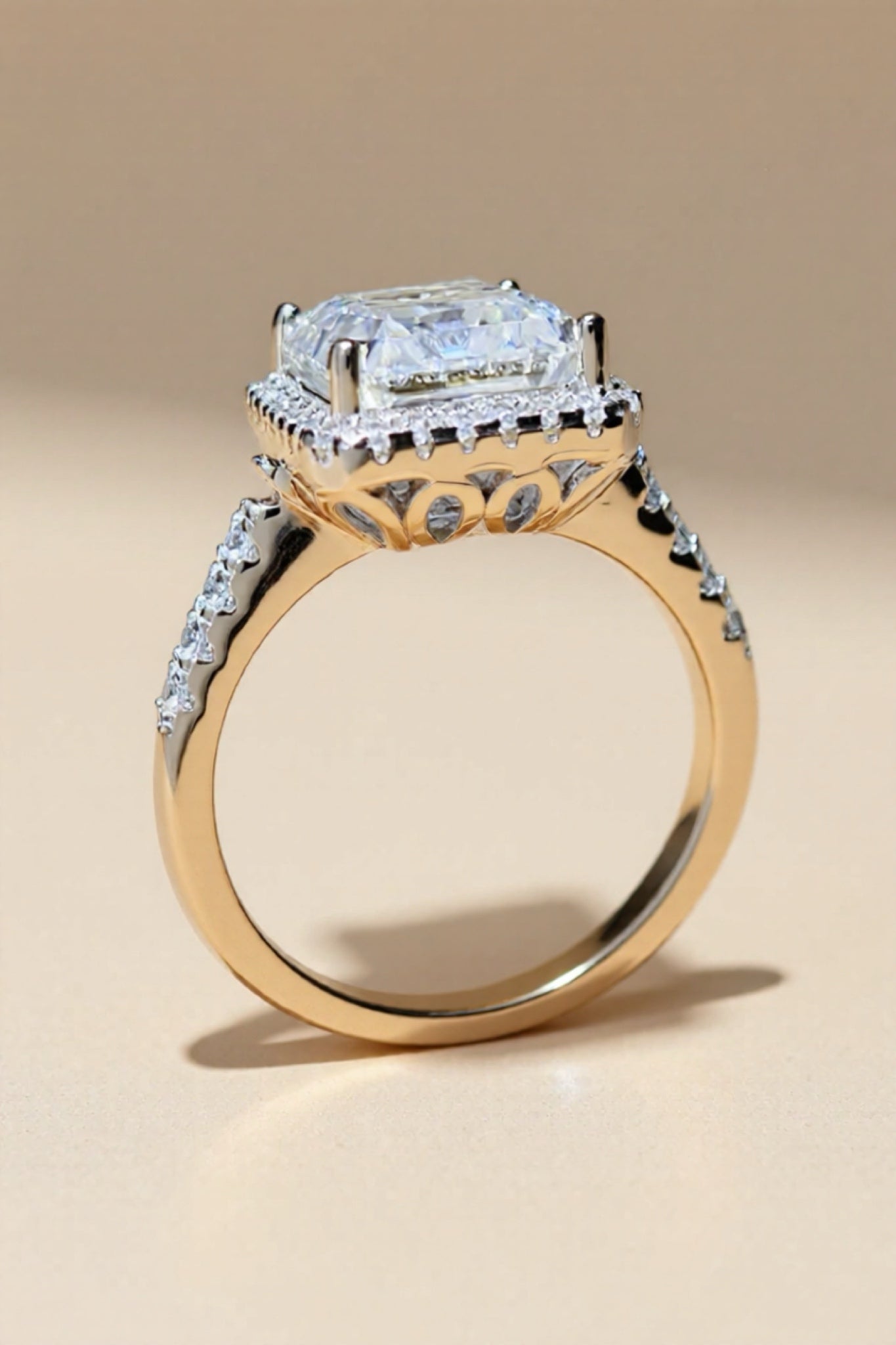 5 Carat Moissanite 925 Sterling Silver Ring