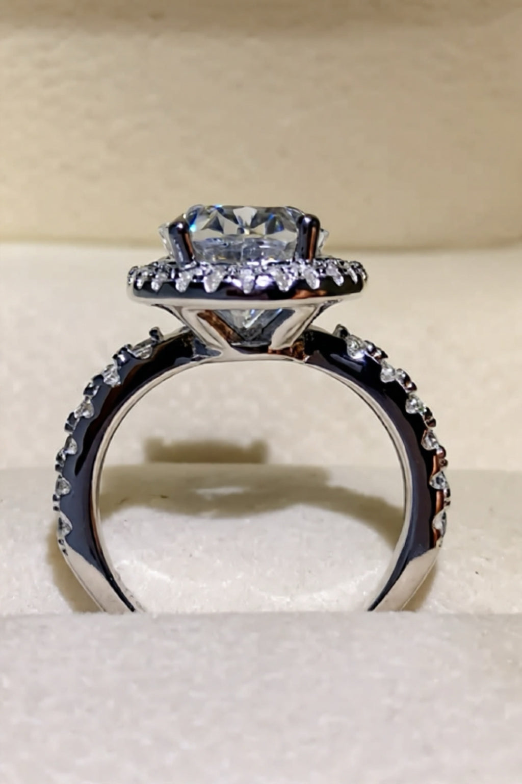 5 Carat Moissanite 925 Sterling Silver Ring