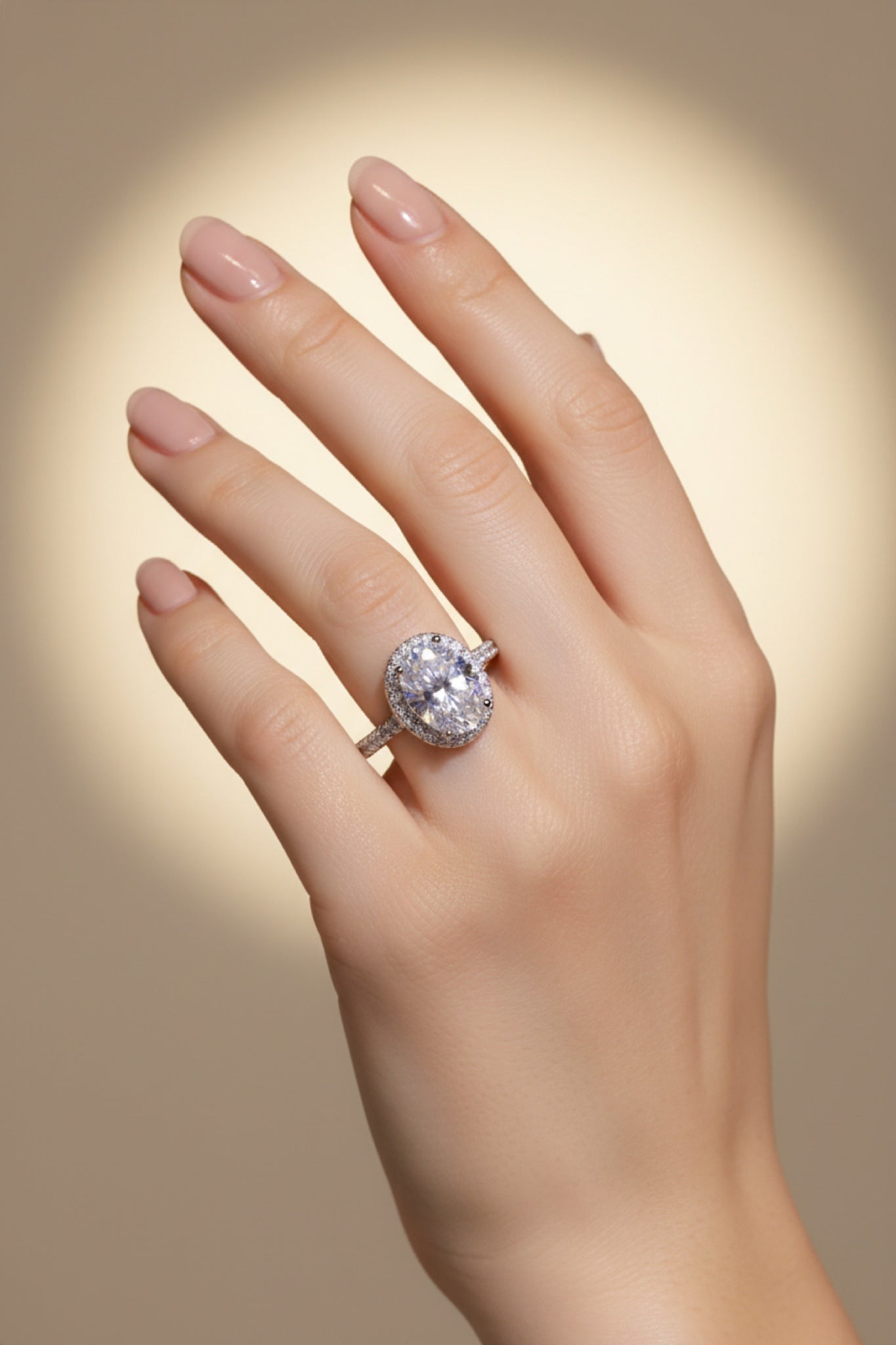 5 Carat Moissanite 925 Sterling Silver Ring