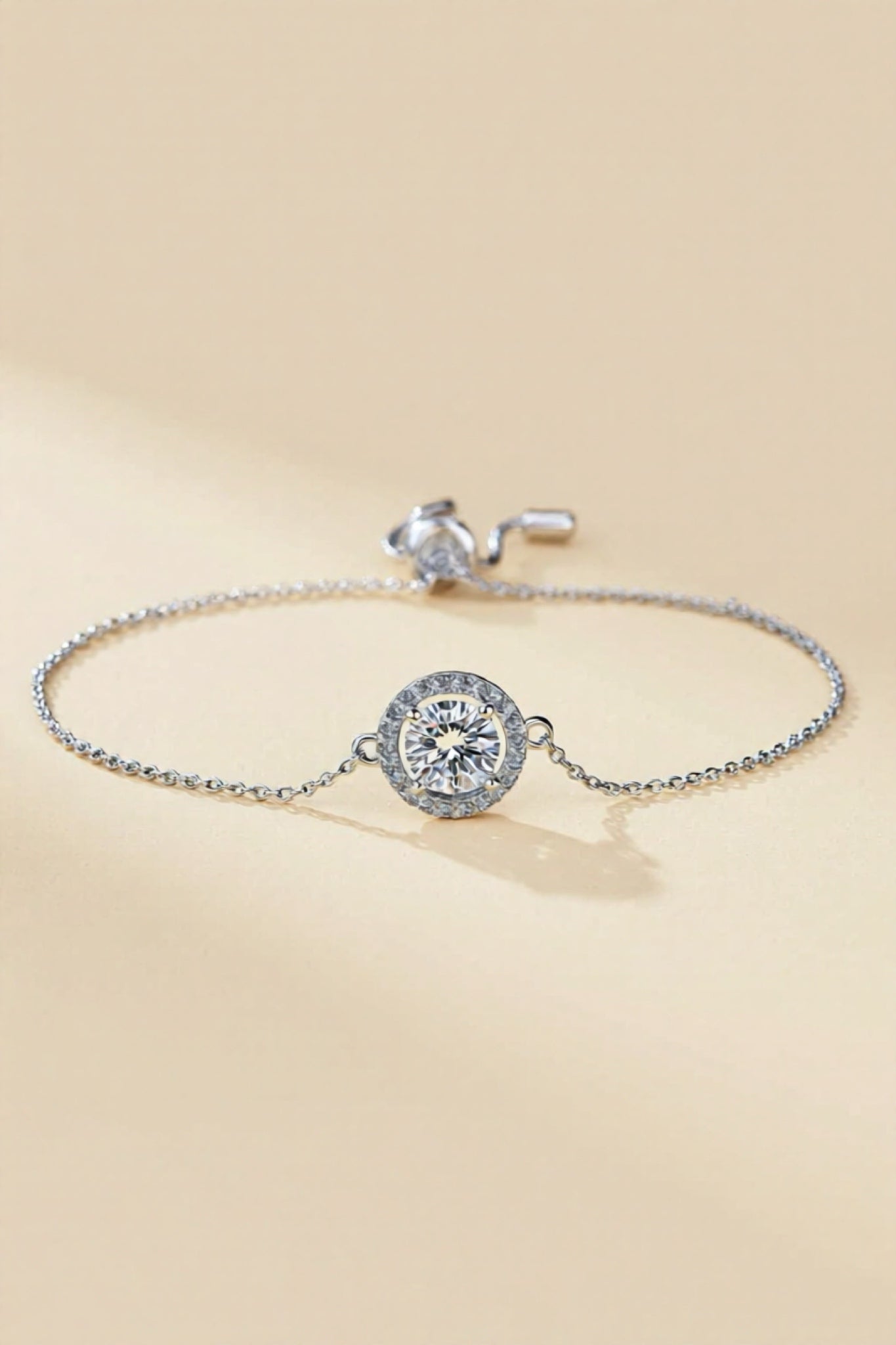925 Sterling Silver Moissanite Bracelet