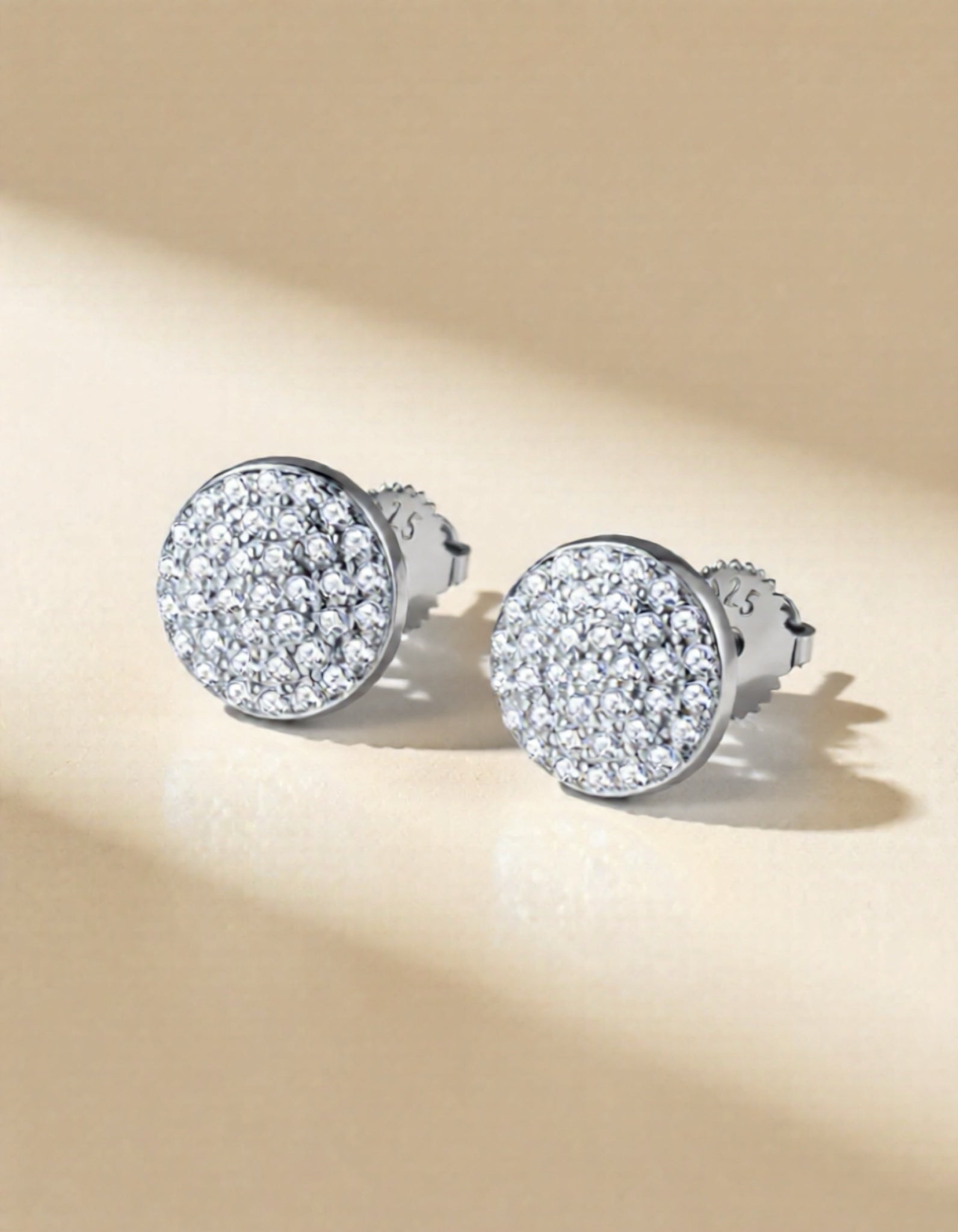 Moissanite 925 Sterling Silver Earrings