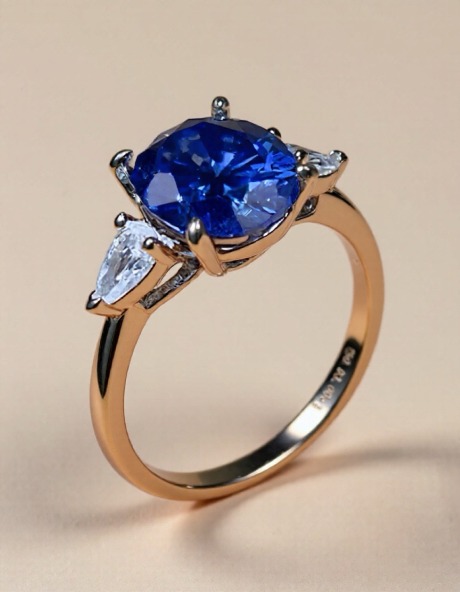 3 Carat Moissanite 925 Sterling Silver Ring