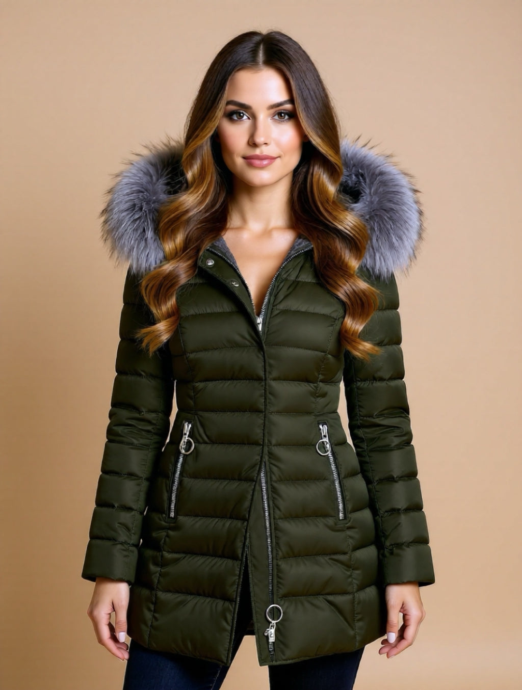 Luxury Hooded Coat