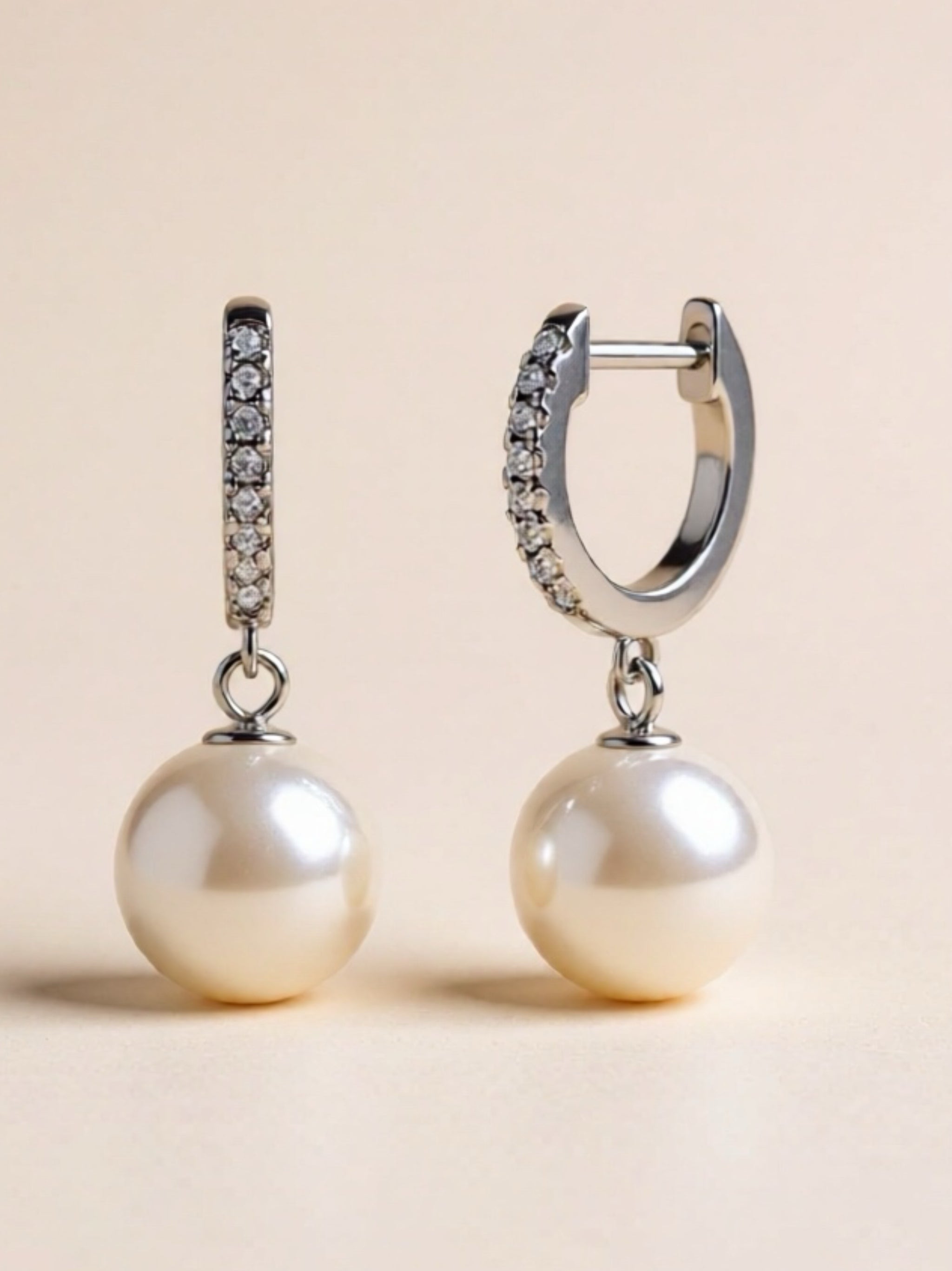 925 Sterling Silver Freshwater Pearl Earrings