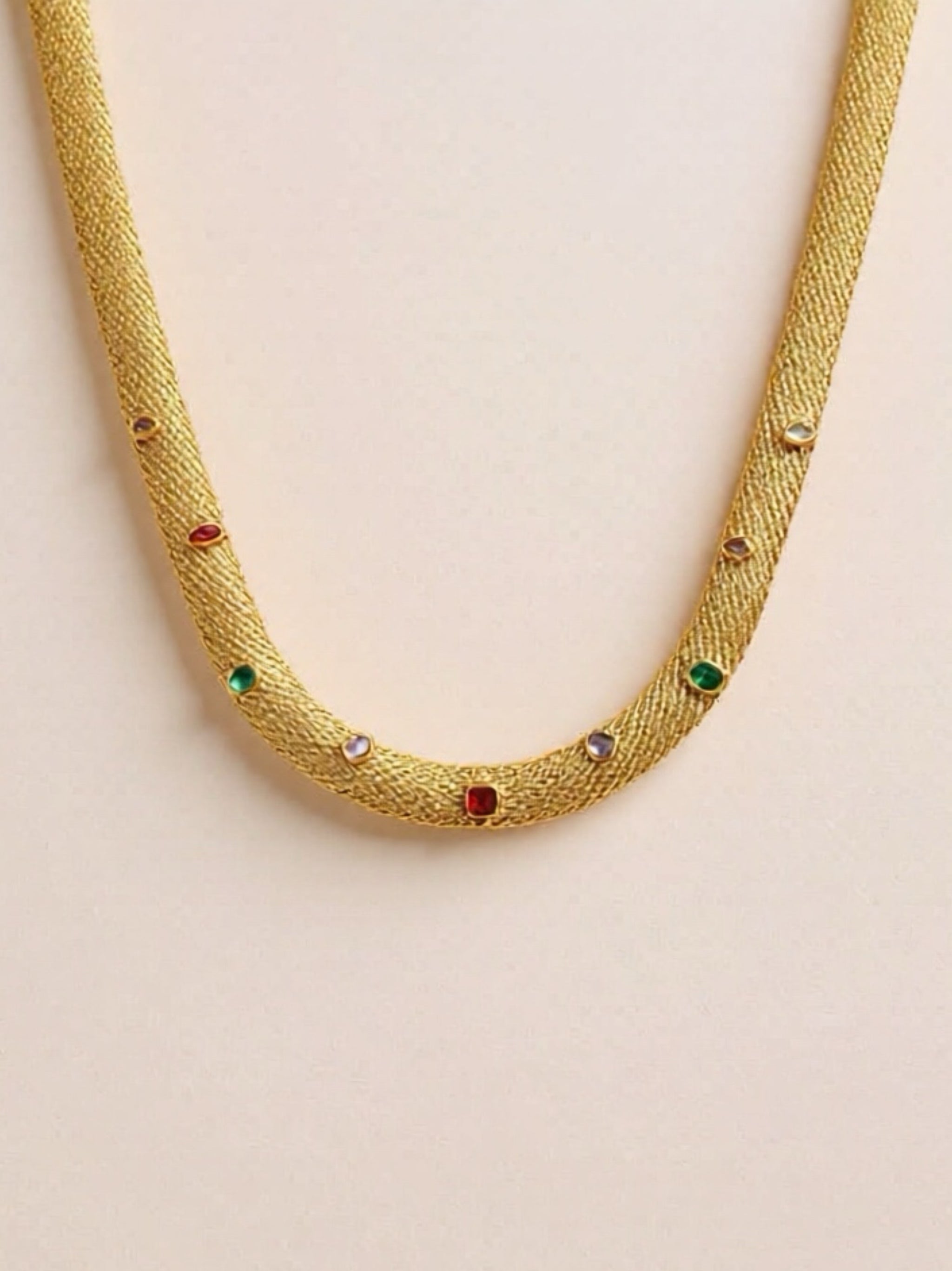 Titanium Steel CZ Necklace