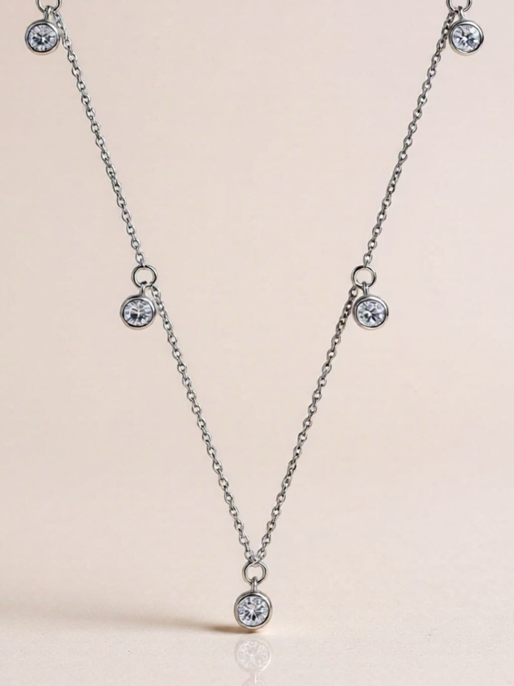 Moissanite 925 Sterling Silver Necklace