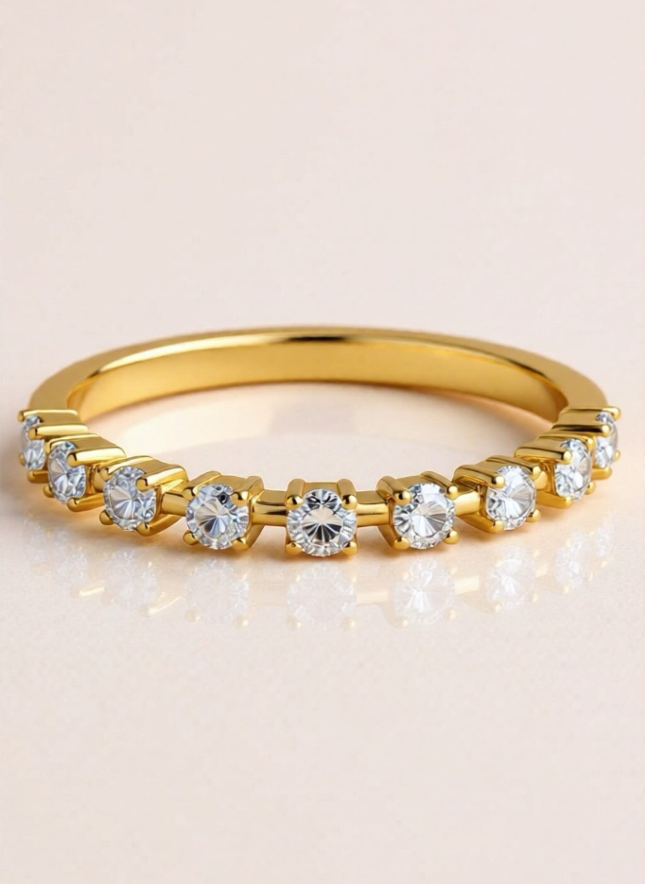 Moissanite 925 Sterling Silver Ring