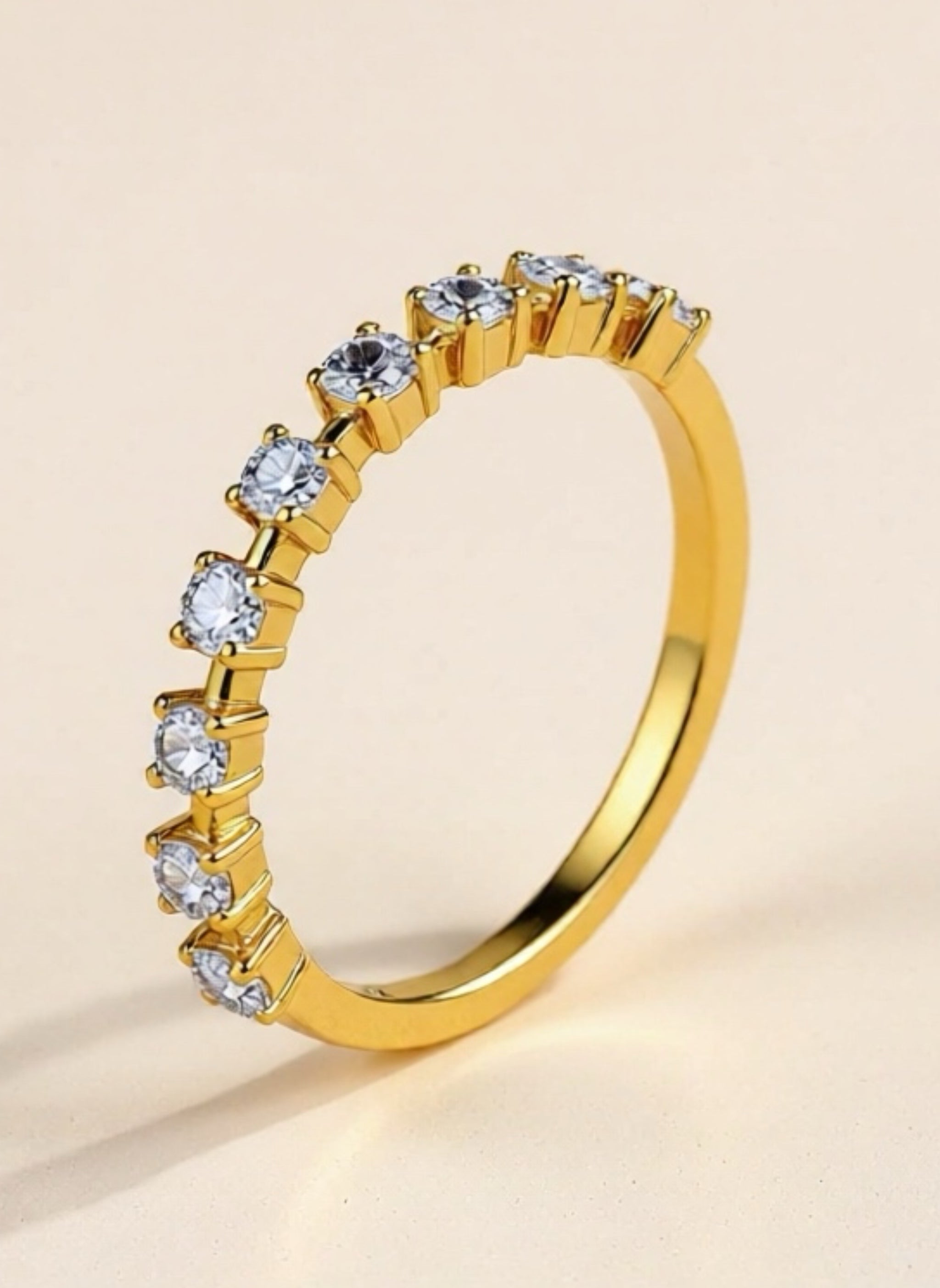 Moissanite 925 Sterling Silver Ring