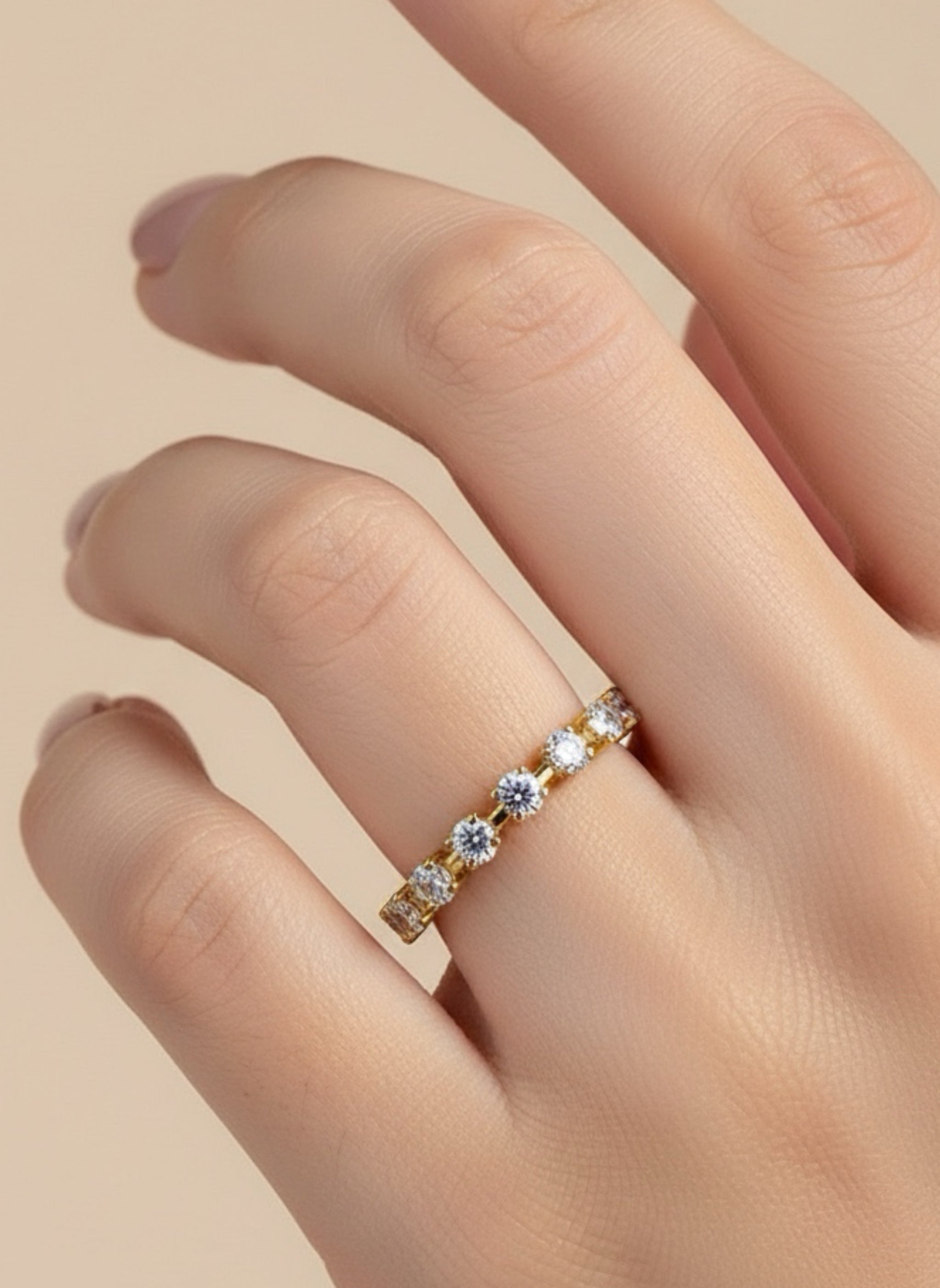 Moissanite 925 Sterling Silver Ring