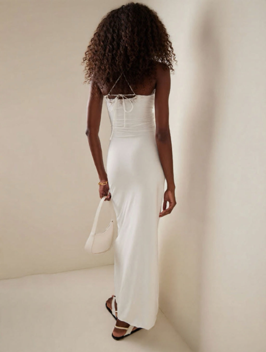 Floral Halter Neck Bodycon Dress