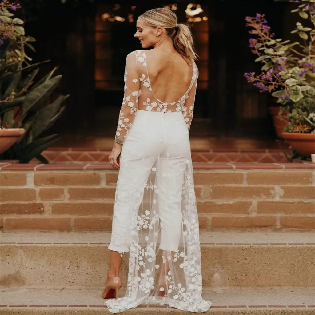 Wedding Lace Jumpsuit