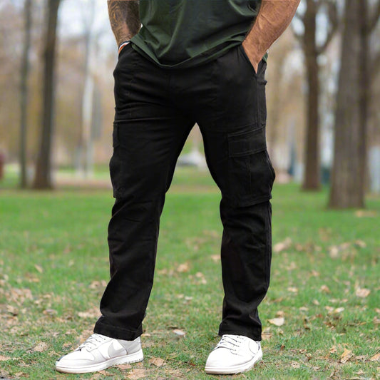 Multi Pocket Straight Trouser Pants